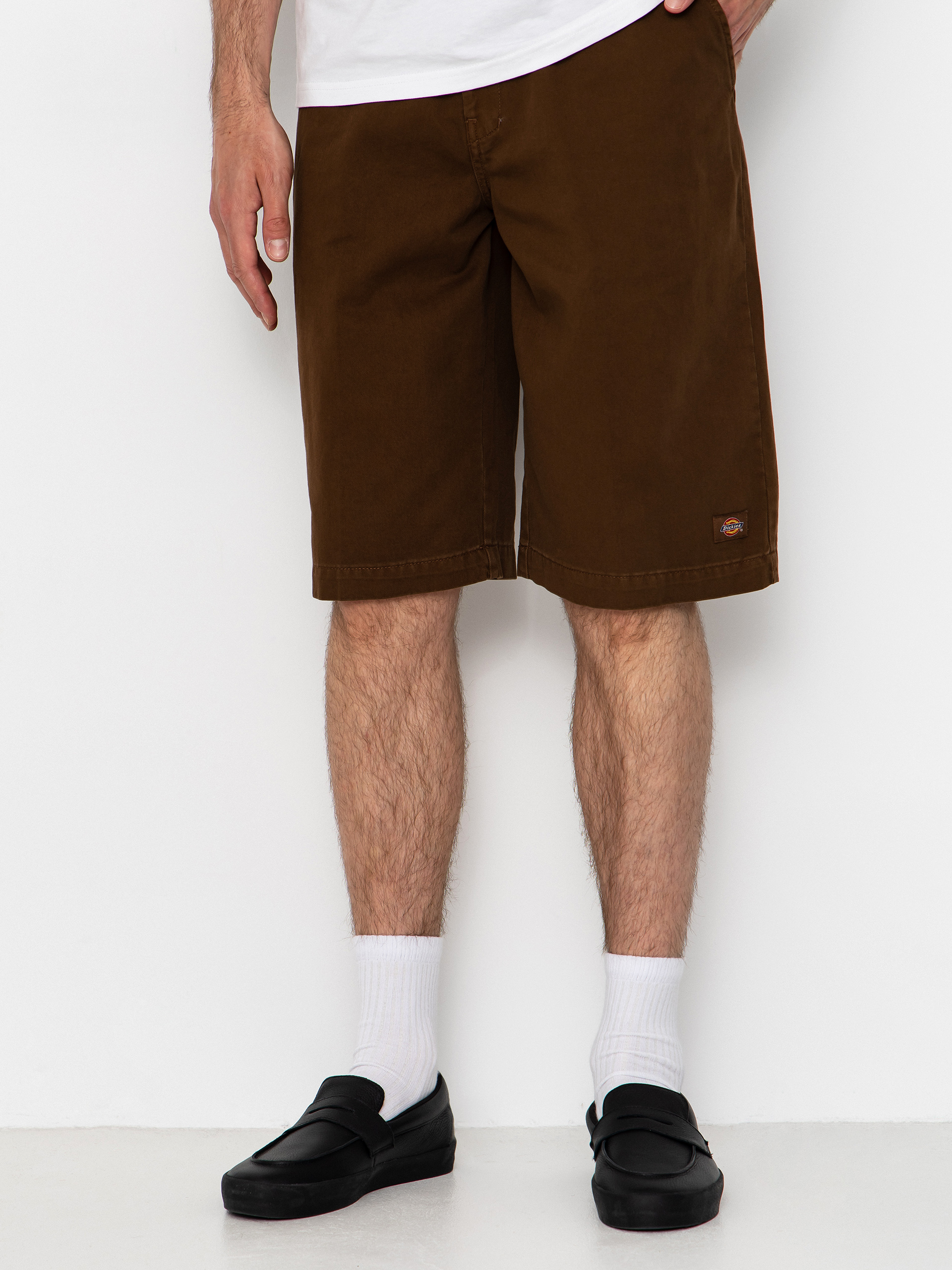 Dickies 247 Garment Dyed 13 Inch Shorts (timber brown)