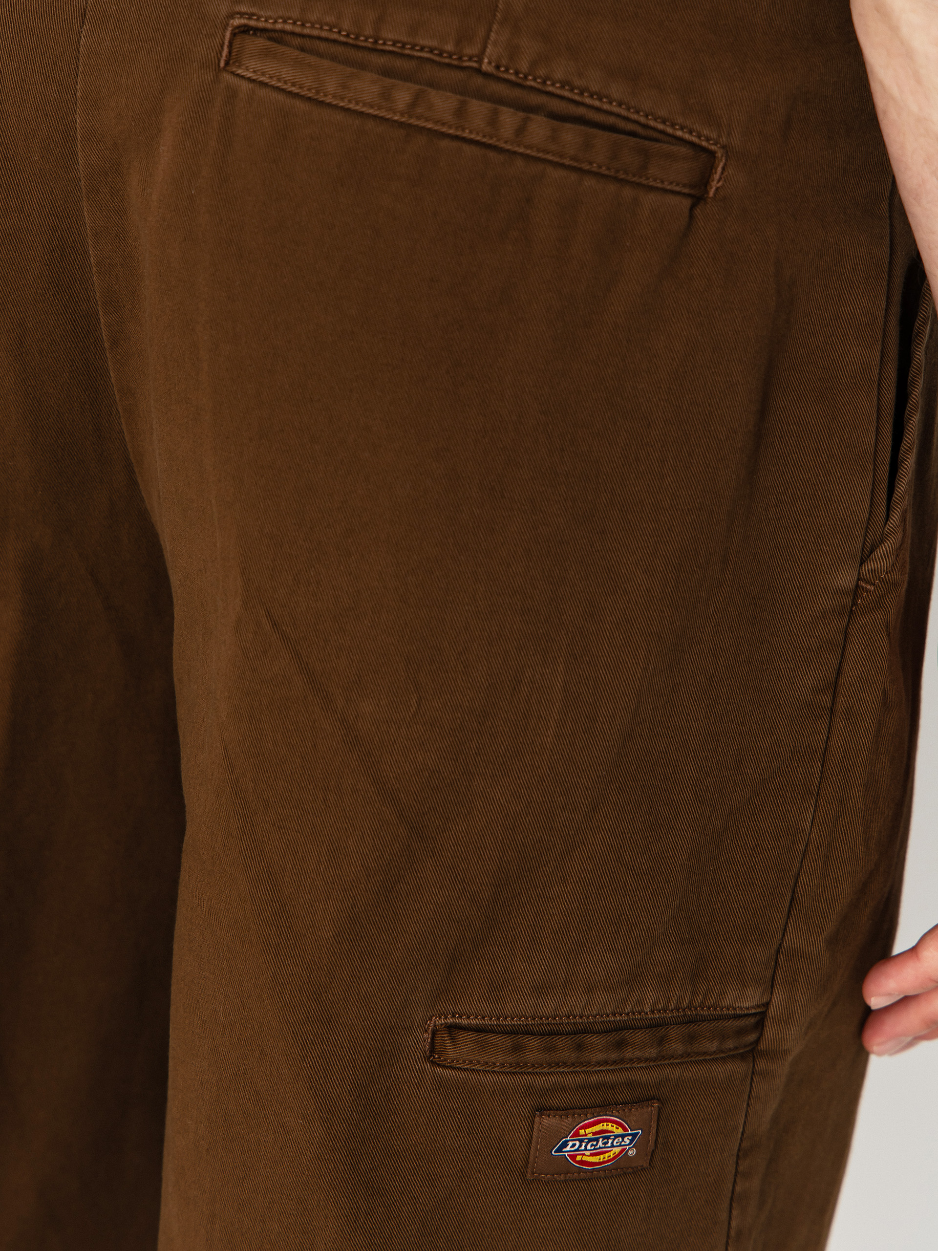 Dickies 247 Garment Dyed 13 Inch Shorts (timber brown)