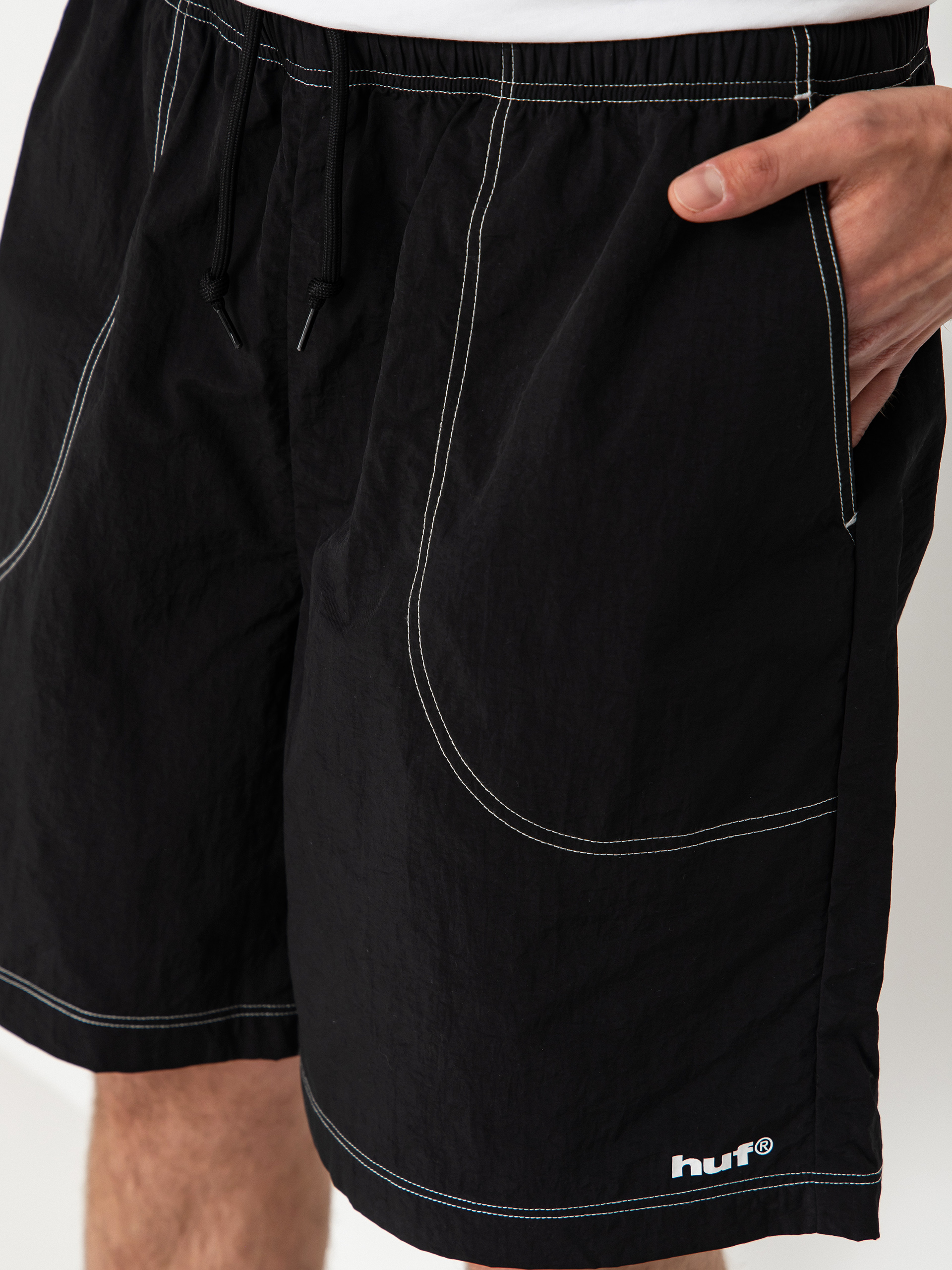 HUF 89 Contrast Easy Shorts (black)