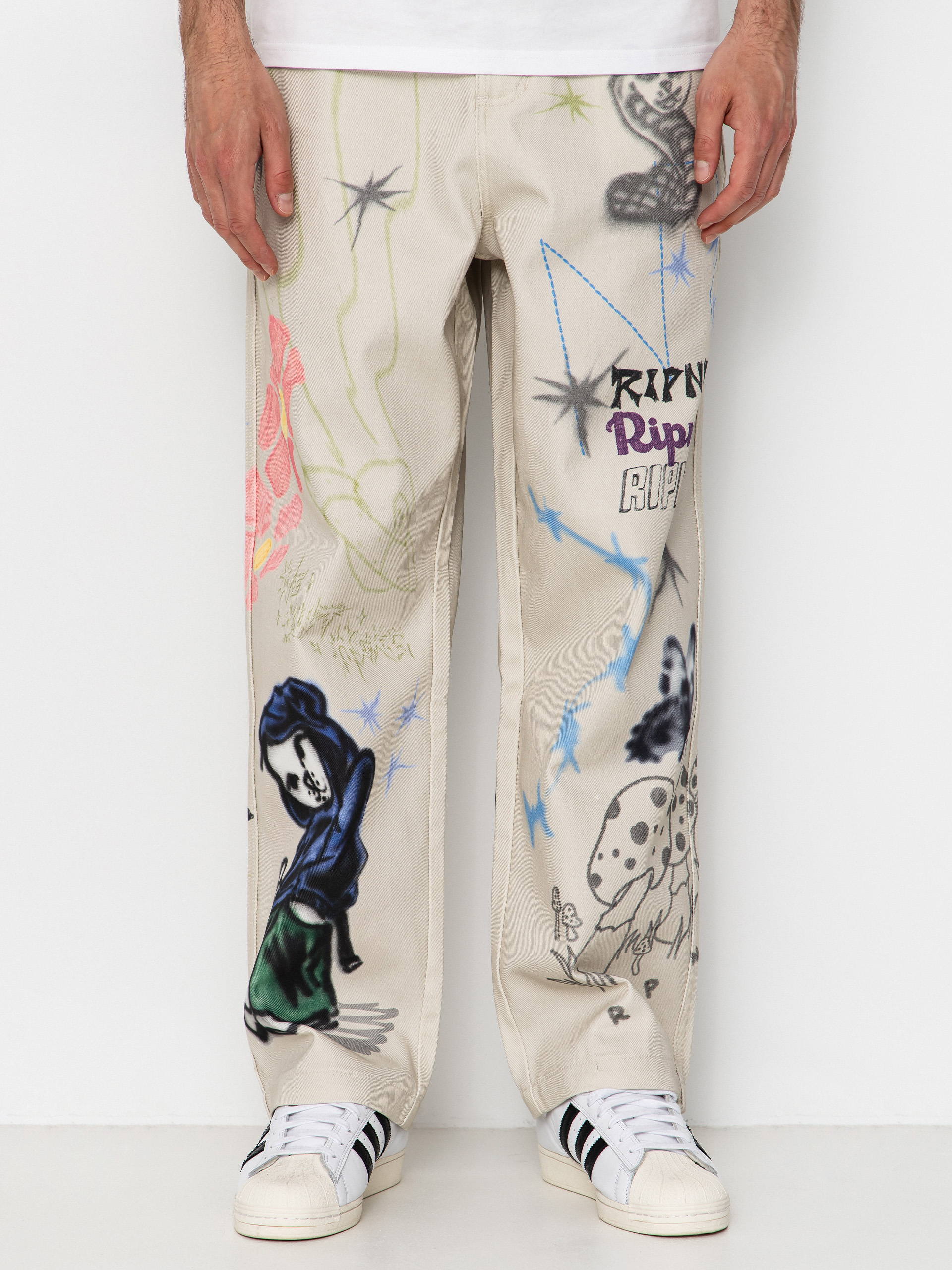 RipNDip Pants Goosebumps Wide Fit