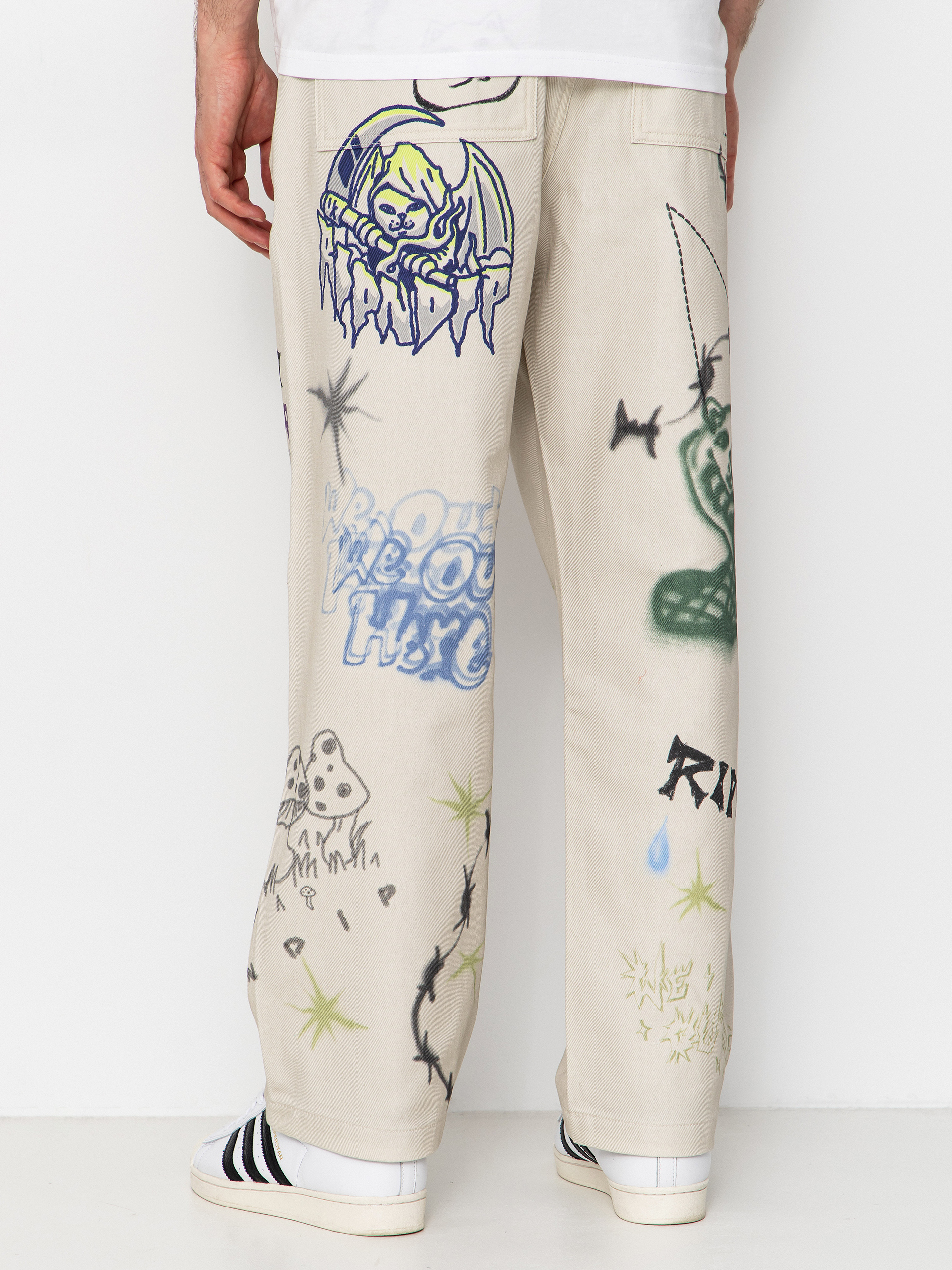 RipNDip Hose Goosebumps Wide Fit (bone)
