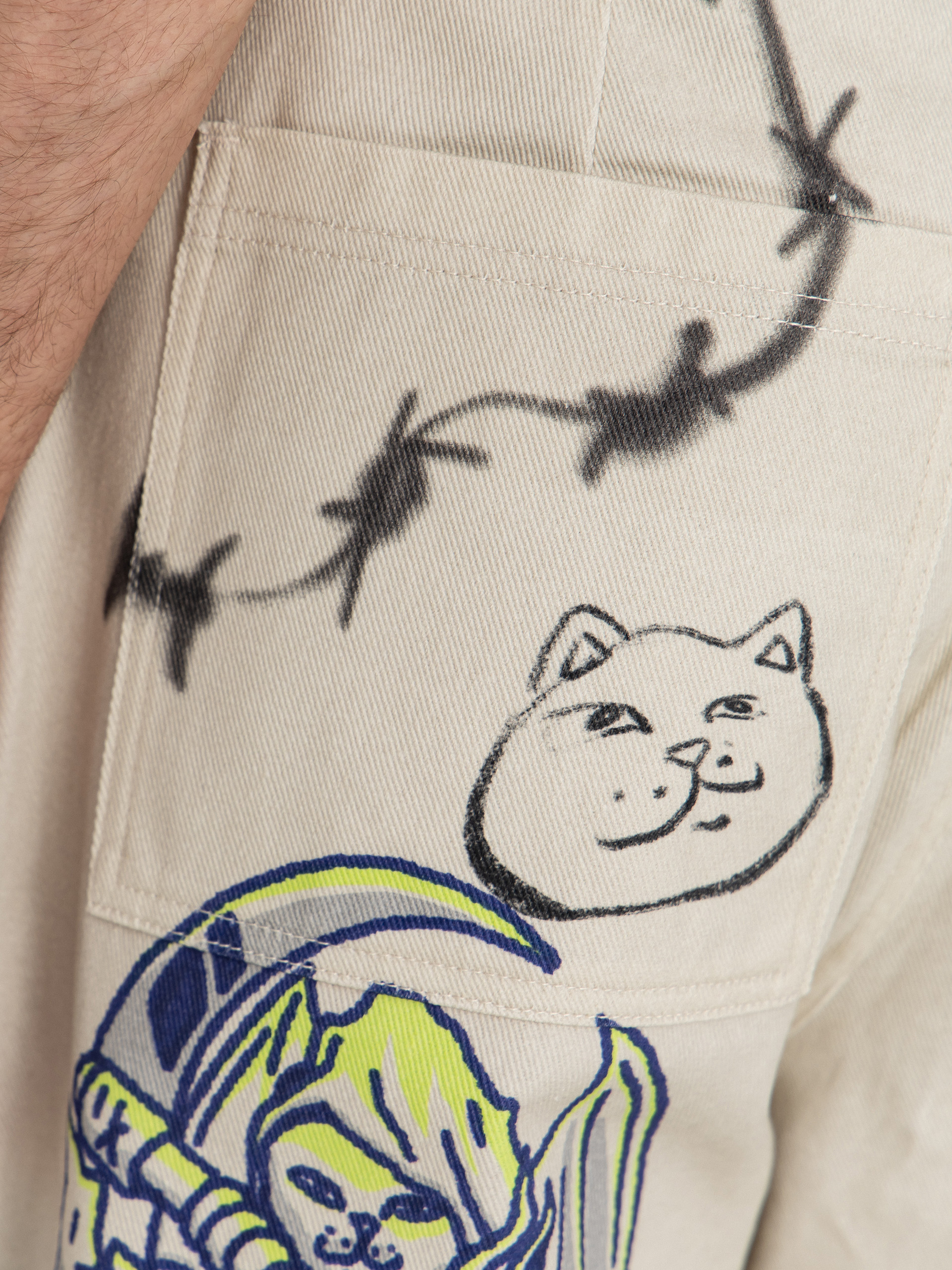 RipNDip Hose Goosebumps Wide Fit (bone)