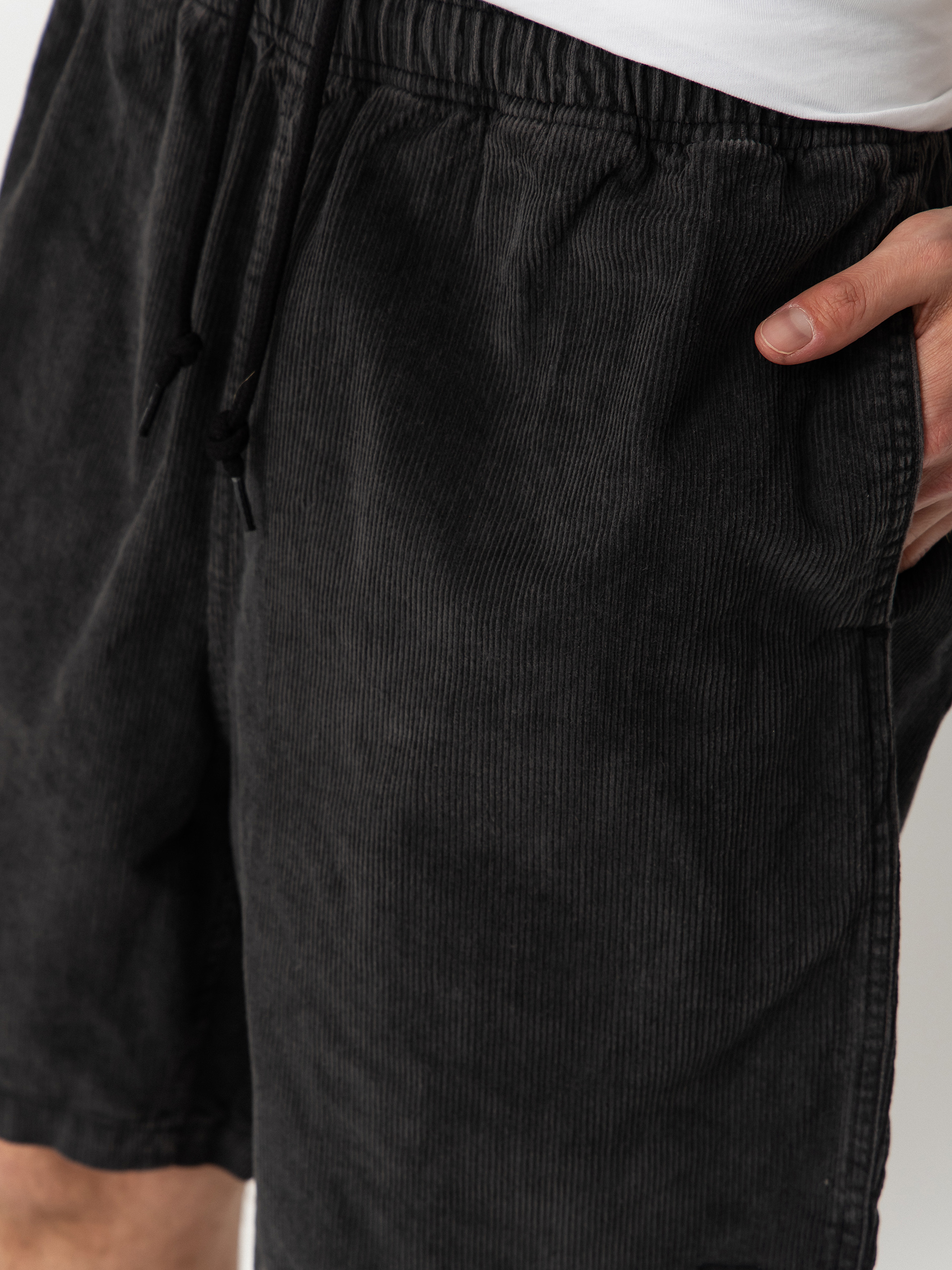 OBEY Horizon Shorts (black faded wash)