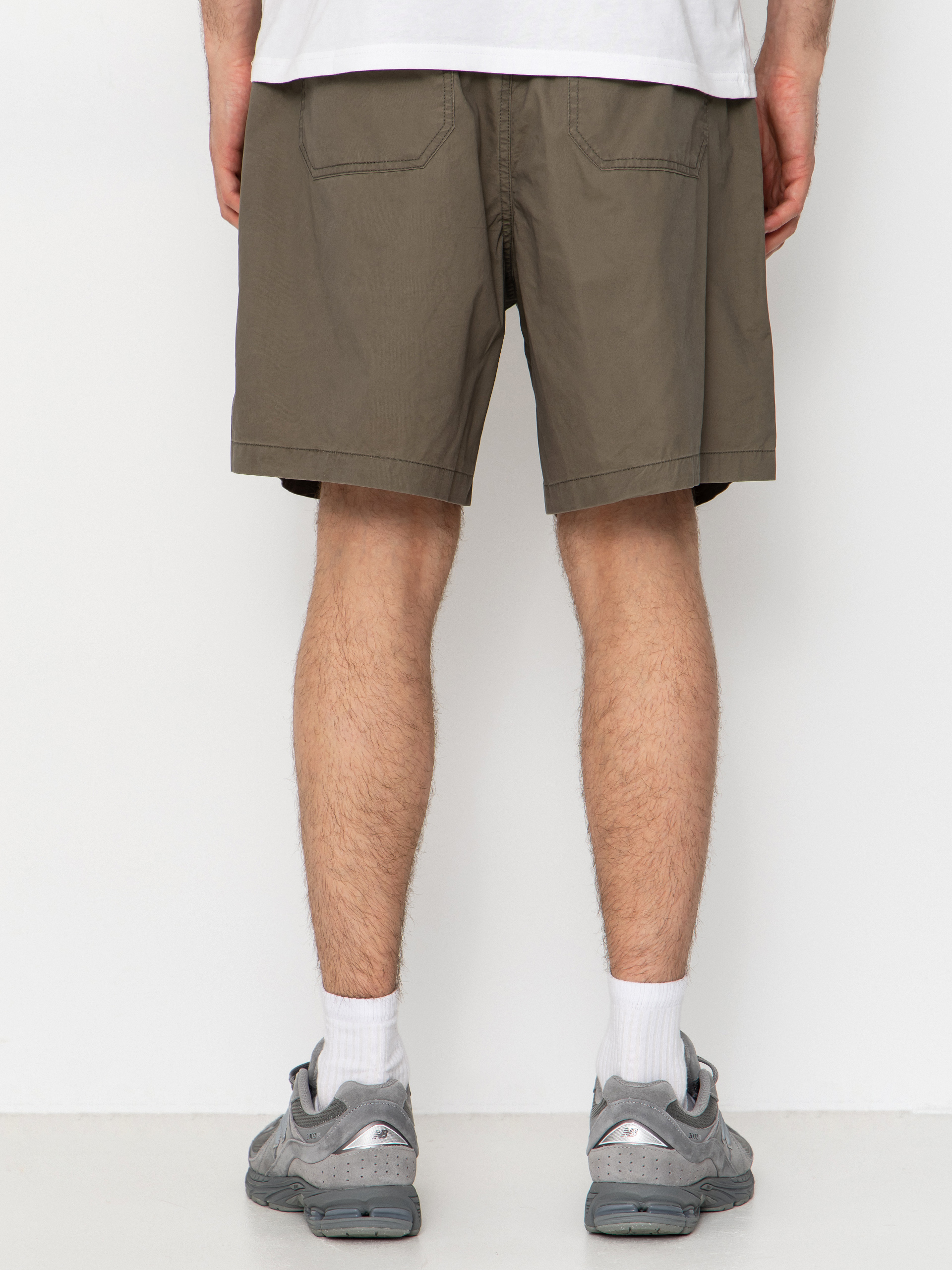 OBEY Easy Trail Shorts (smokey olive faded wash)