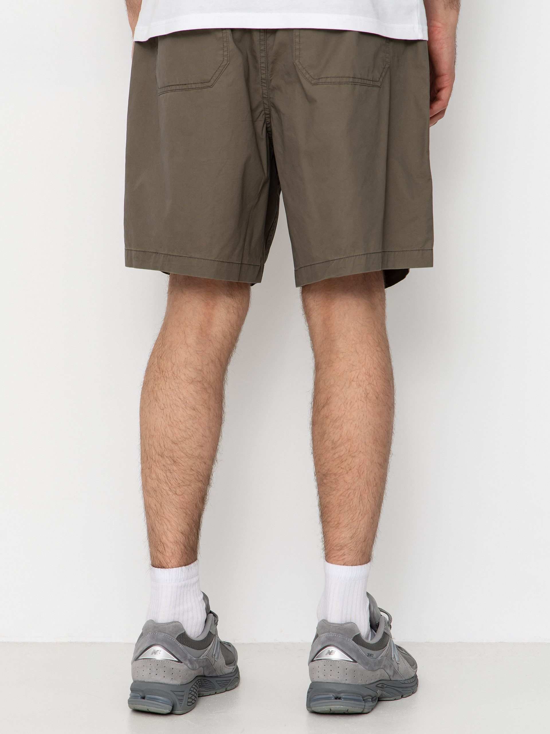 OBEY Easy Trail Shorts (smokey olive faded wash)