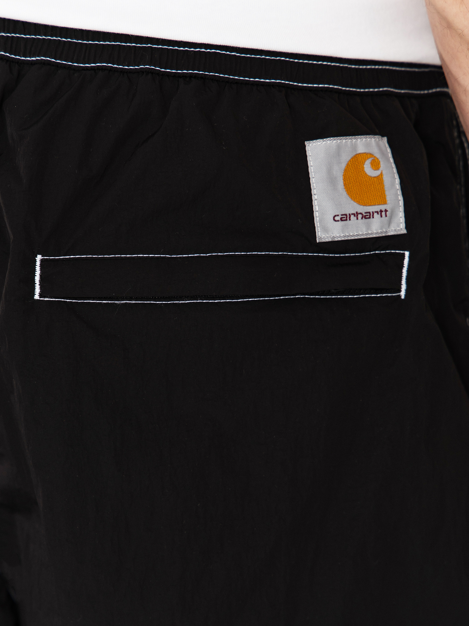 Carhartt WIP Canby Swim Shorts (black/white)
