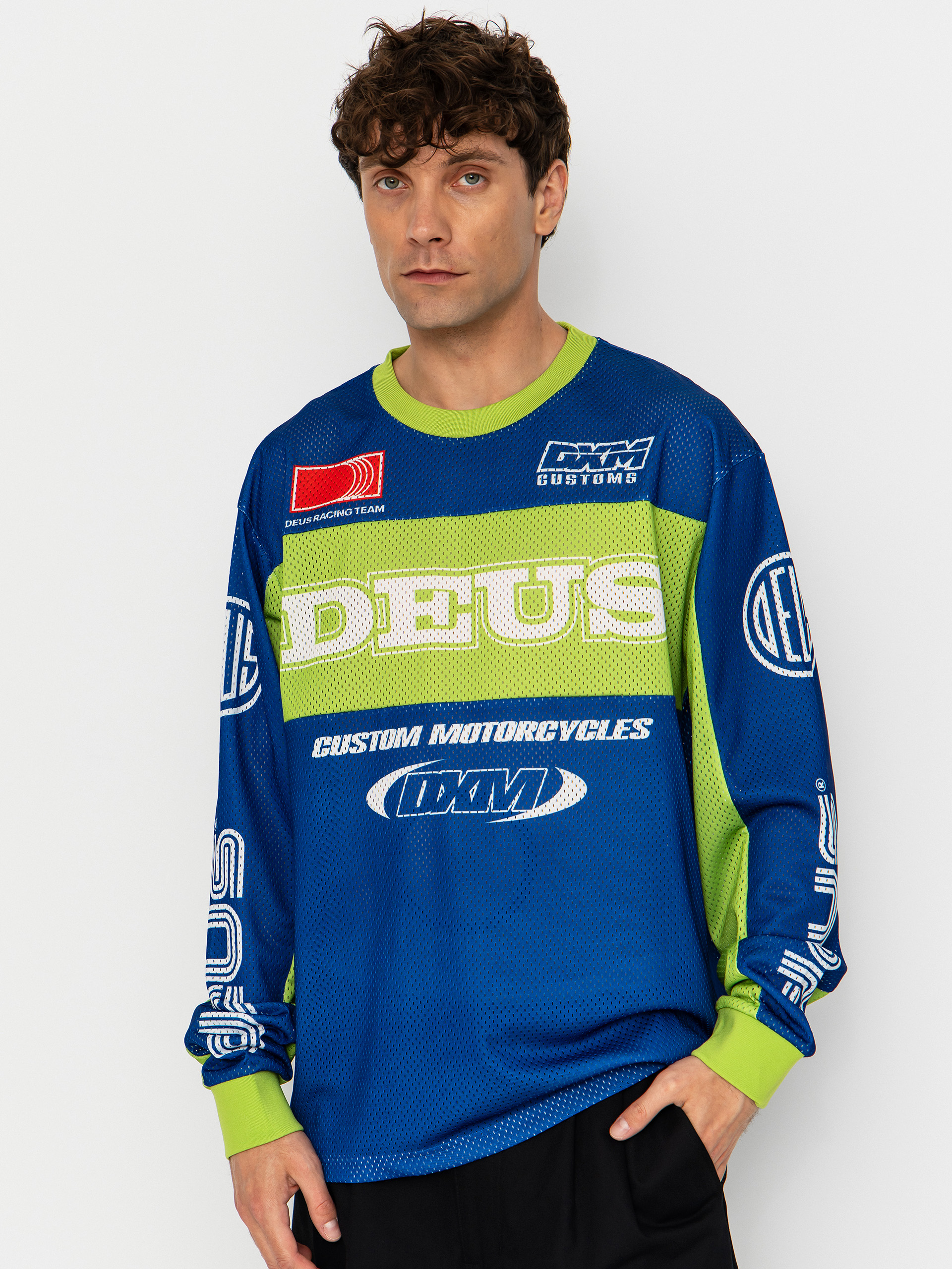 Deus Ex Machina Longsleeve Step Out Moto Jersey