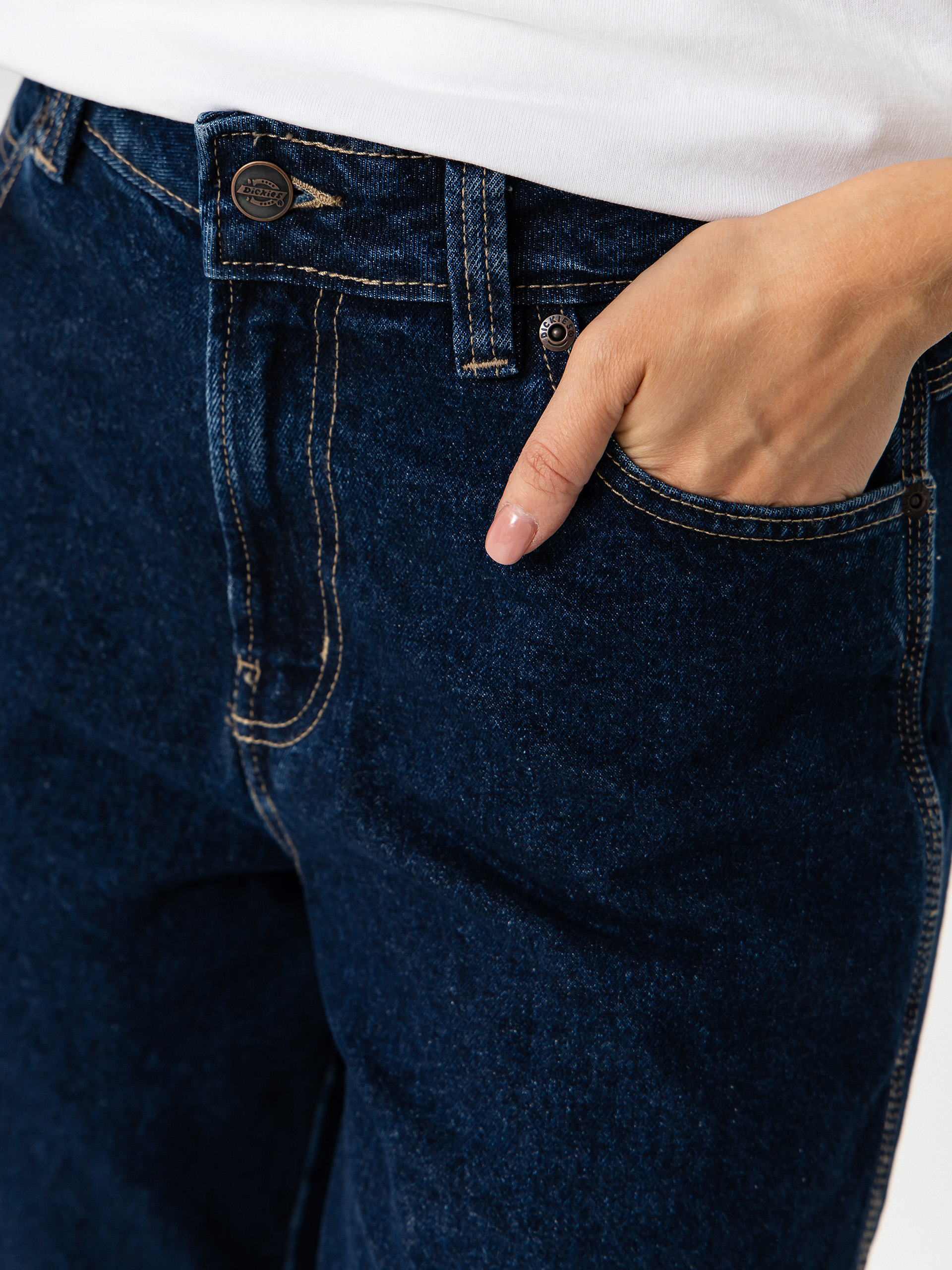 Dickies Shorts 957 13 Inch Denim Wmn (dark indigo)