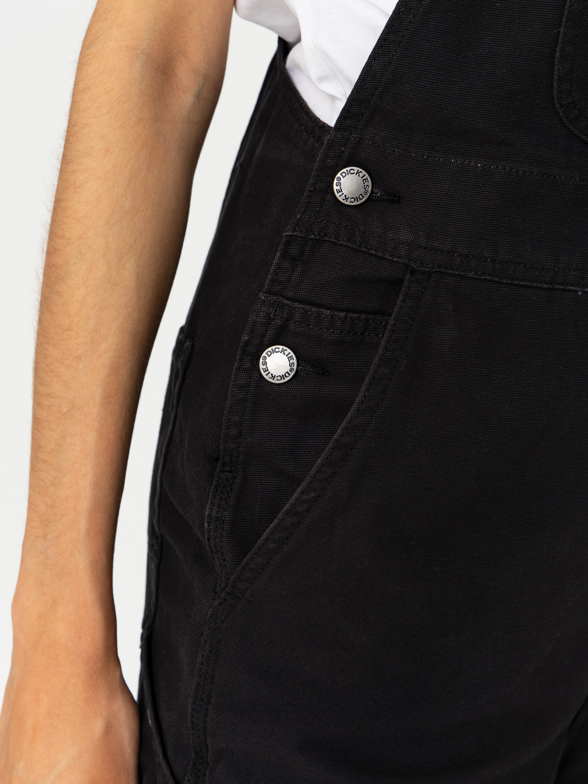 Dickies Shorts Lightweight Canvas Short Bib Wmn (black)