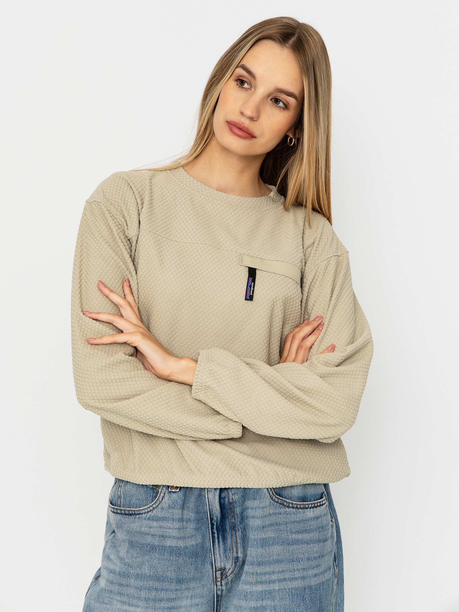 Patagonia Textured Wmn Sweatshirt (weathered stone)