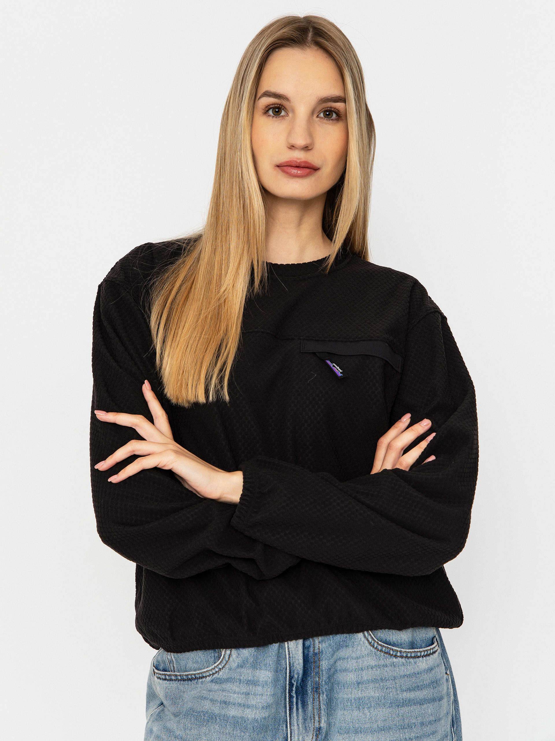 Patagonia Textured Wmn Sweatshirt (black)