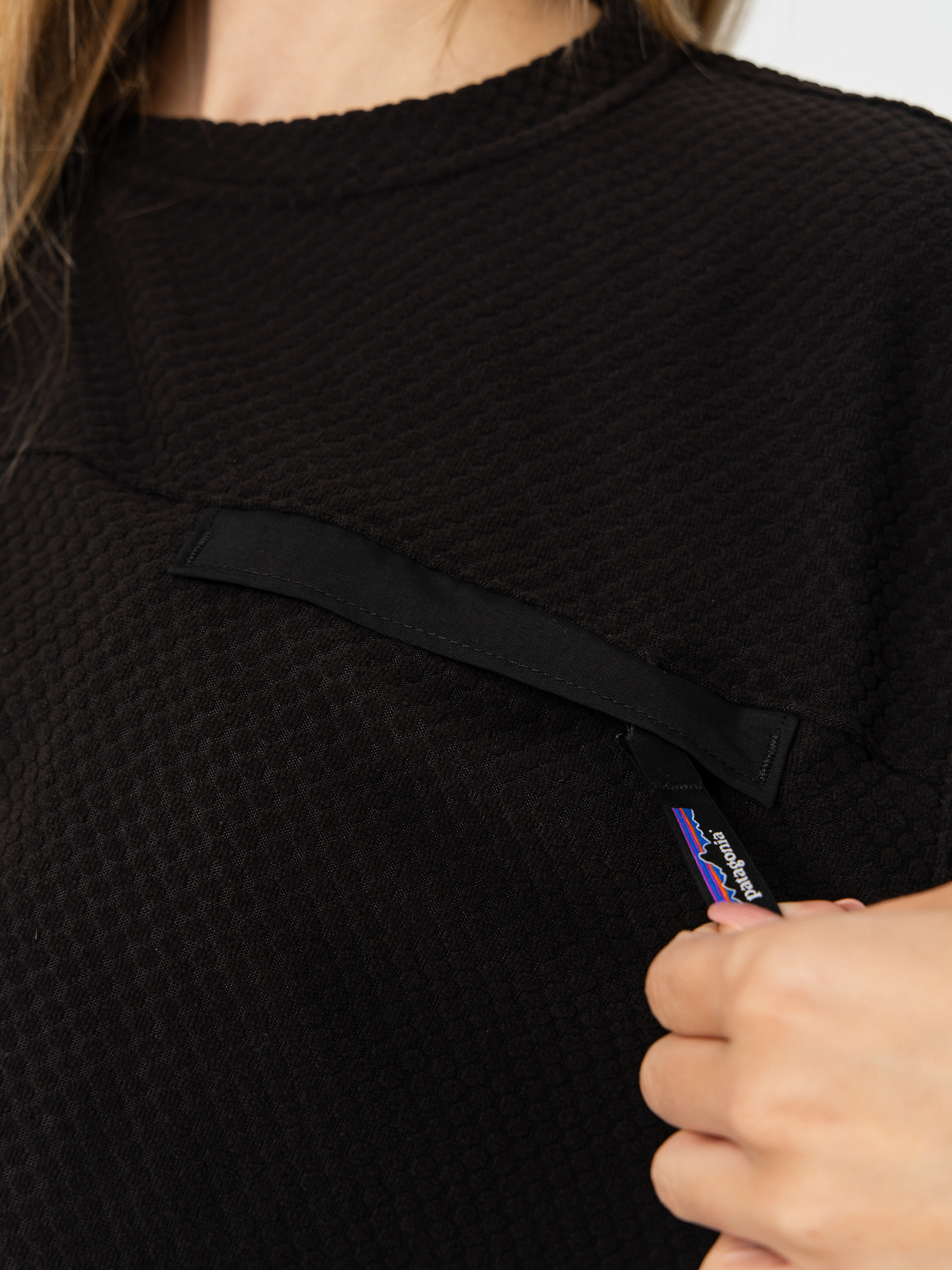 Patagonia Textured Wmn Sweatshirt (black)