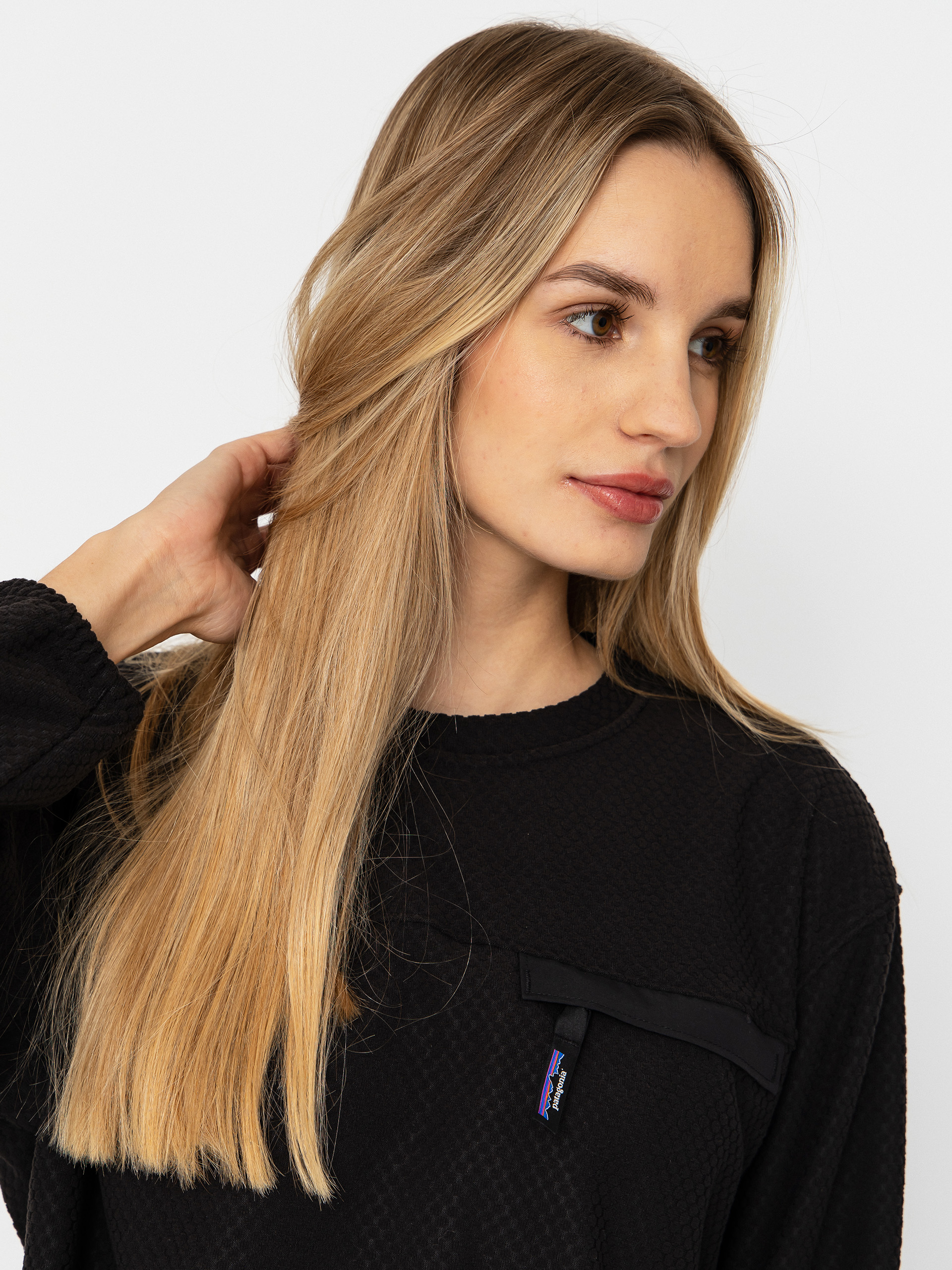 Patagonia Textured Wmn Sweatshirt (black)