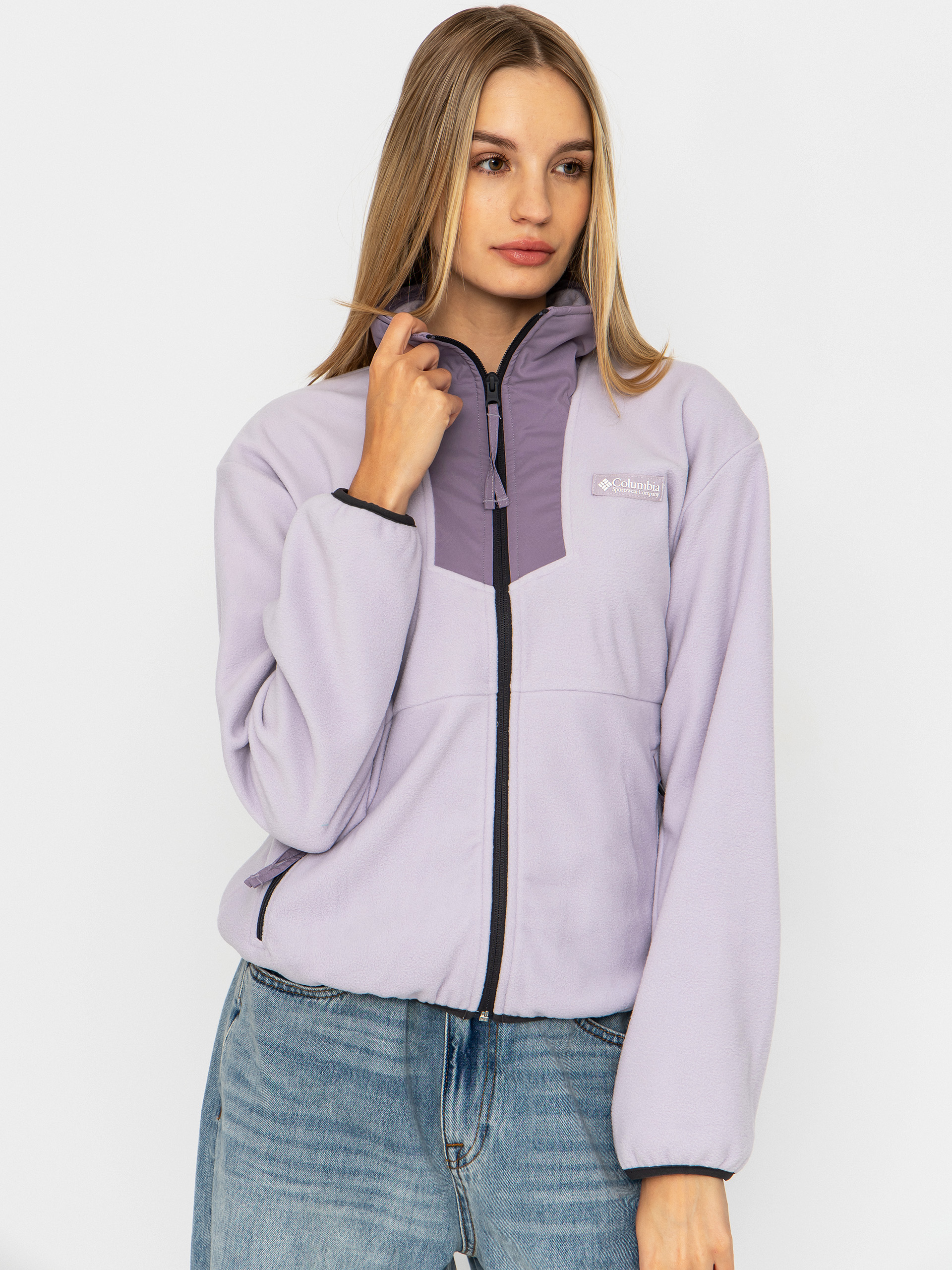 Columbia Sequoia Grove Full Zip Wmn Fleece Jacke (lavender pearl/shale purple)
