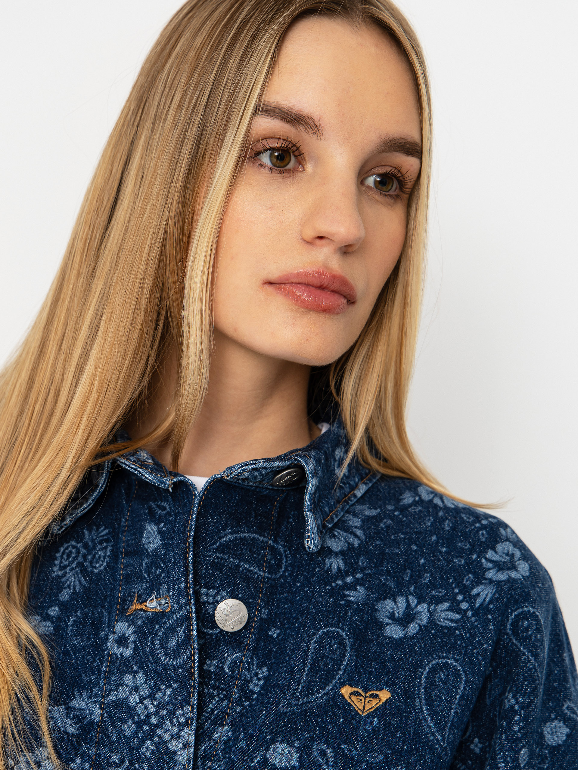 Roxy Kick Back Washed Denim Wmn Shirt (ocean blue)