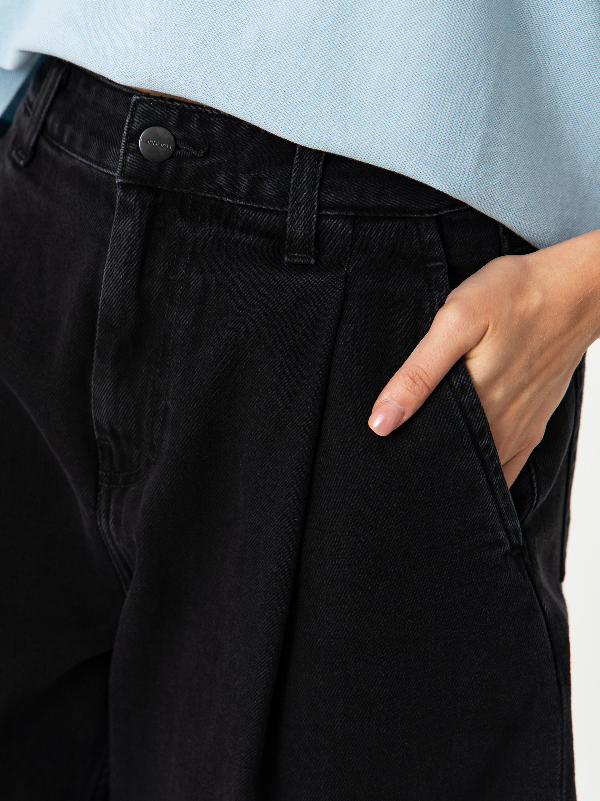 Carhartt WIP Alta Wmn Shorts (black stone washed)