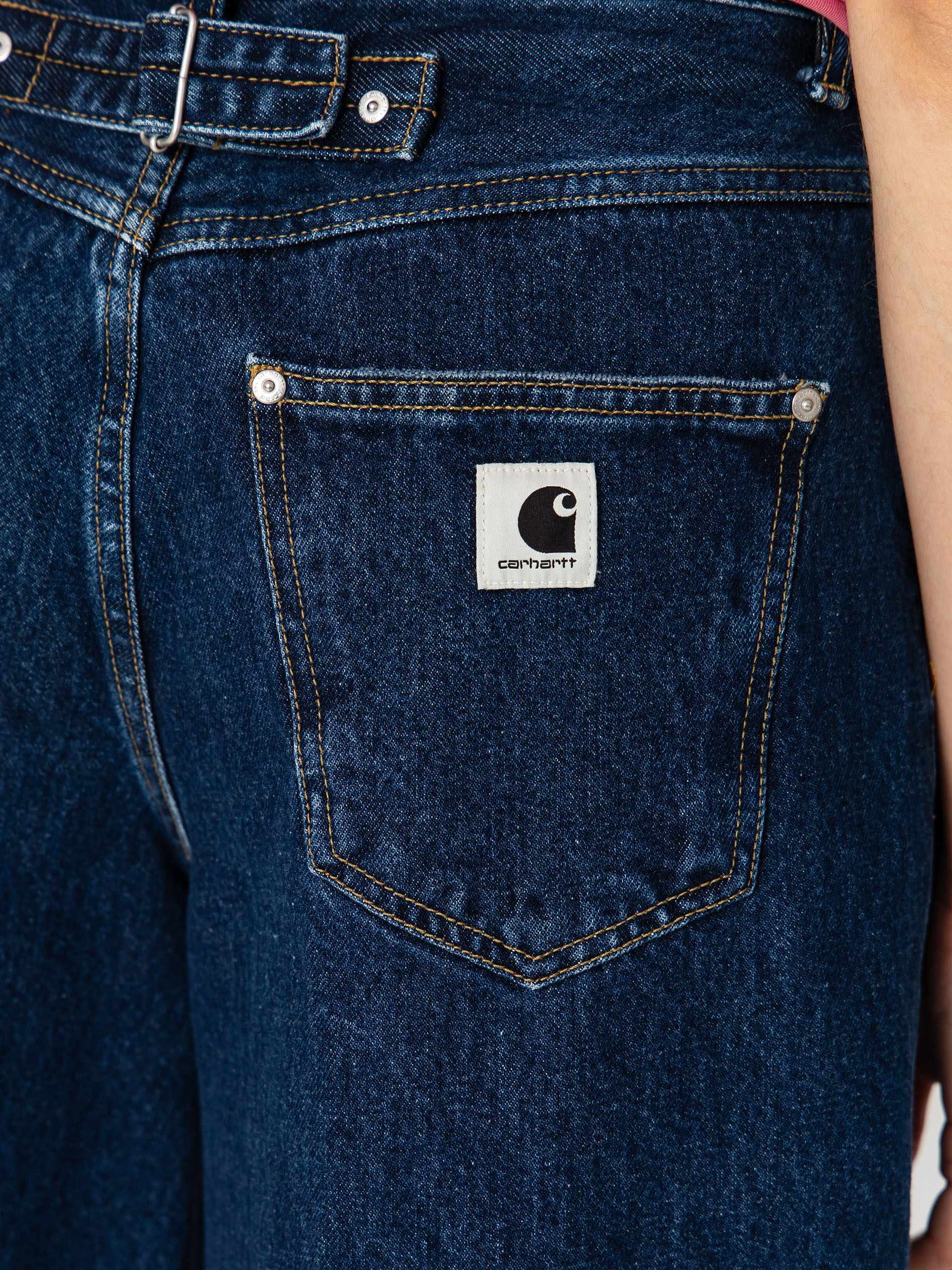Carhartt WIP Belmont Wmn Shorts (blue stone washed)