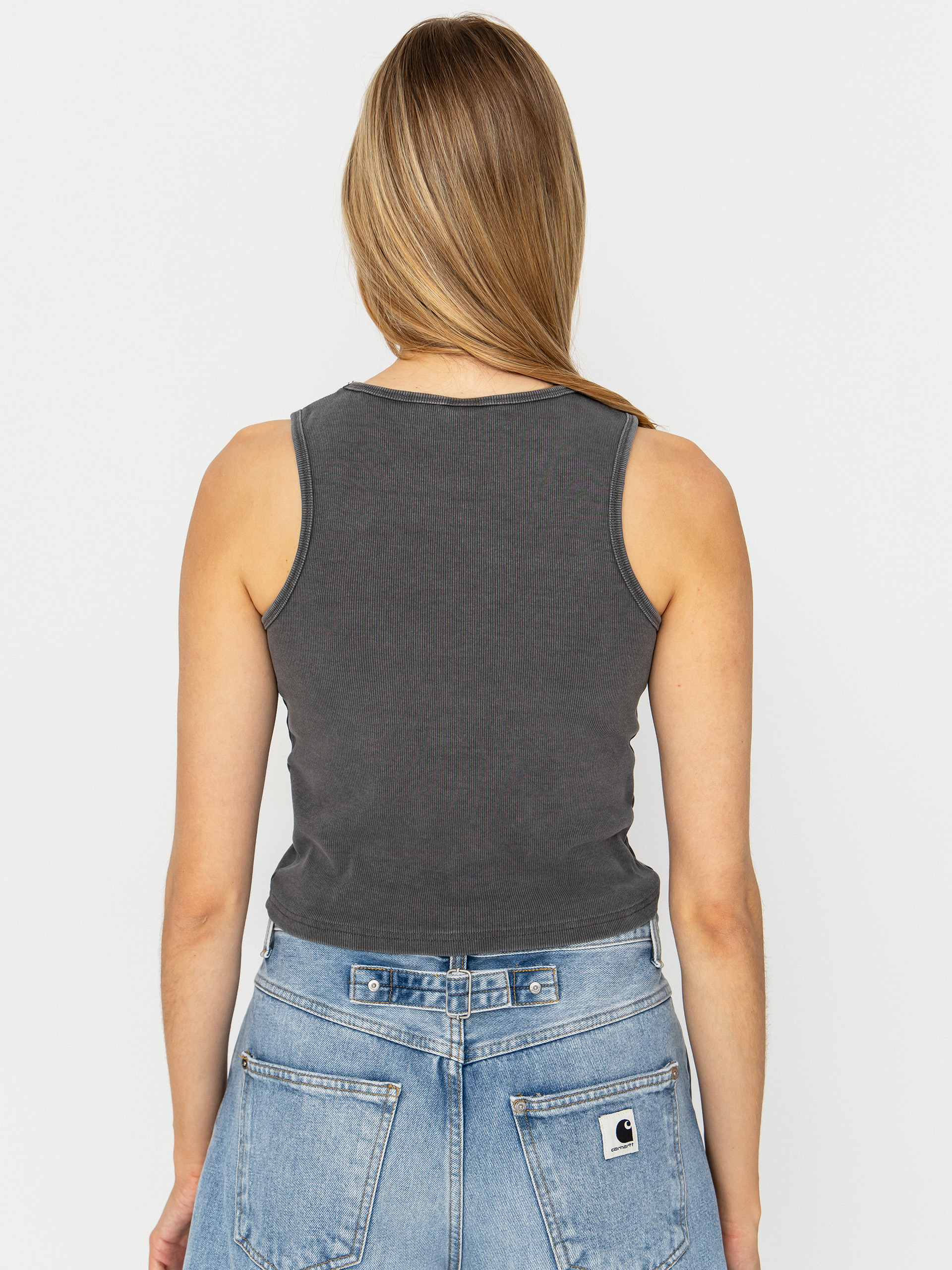 Santa Cruz Groovy Stack Tank Wmn Shirt (grey wash)