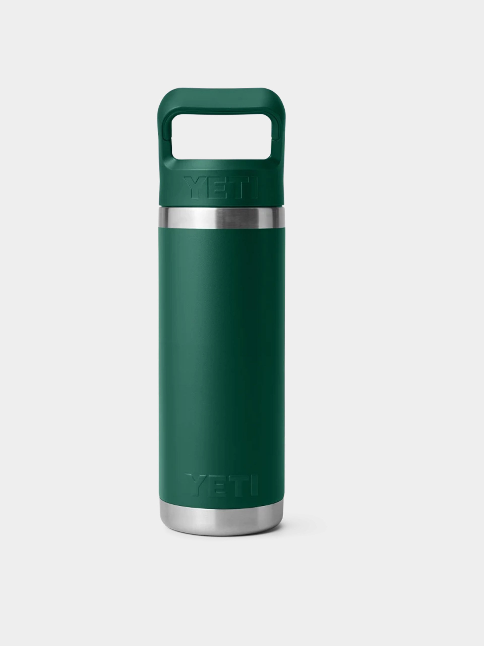 YETI Bottle Rambler 532ml Colour Straw (black forest green)