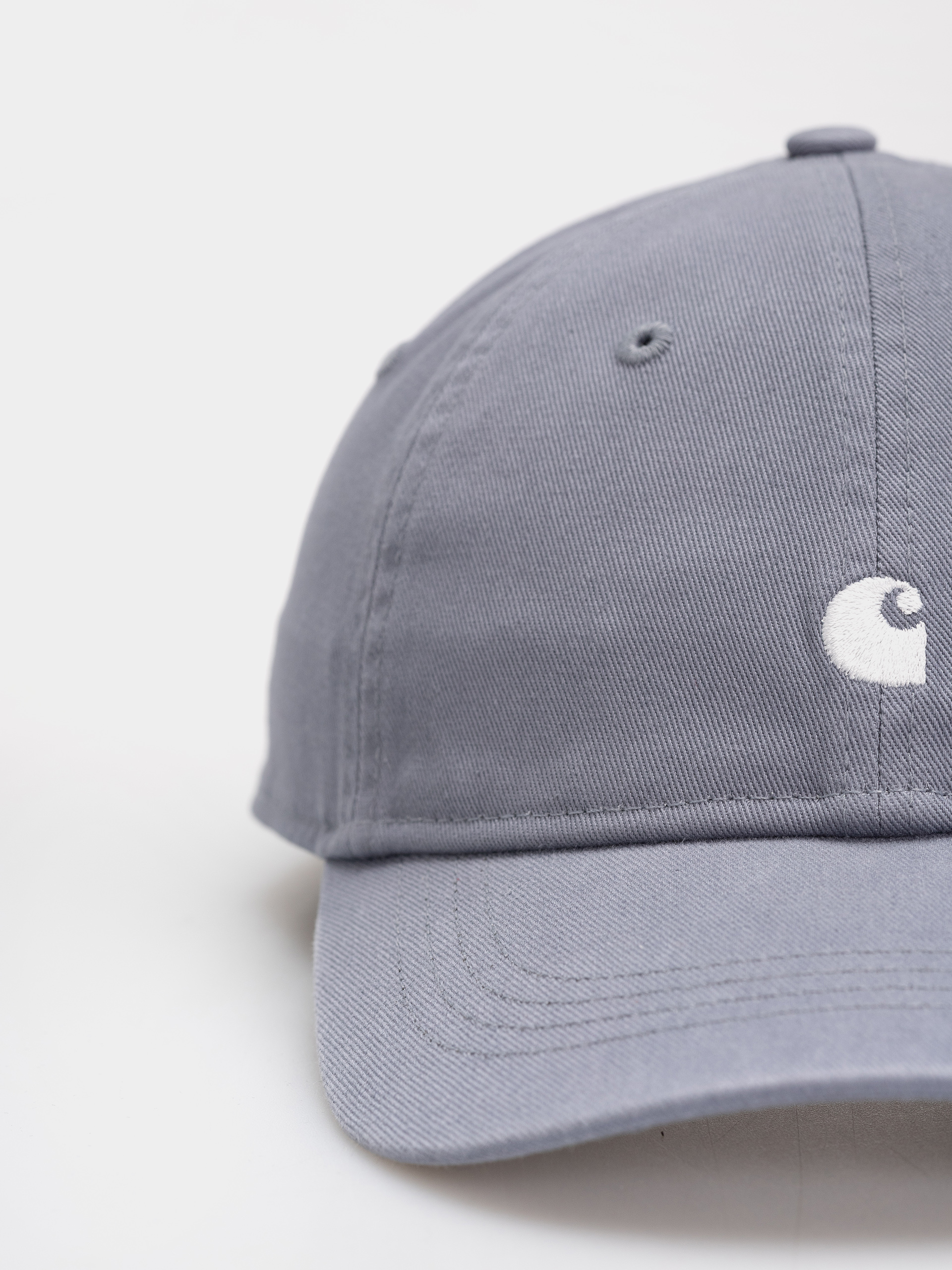 Carhartt WIP Madison Logo Cap (shady blue/white)