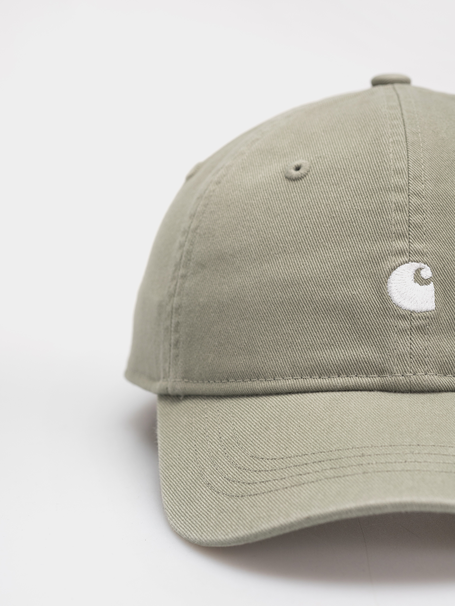 Carhartt WIP Madison Logo Cap (shady green/white)