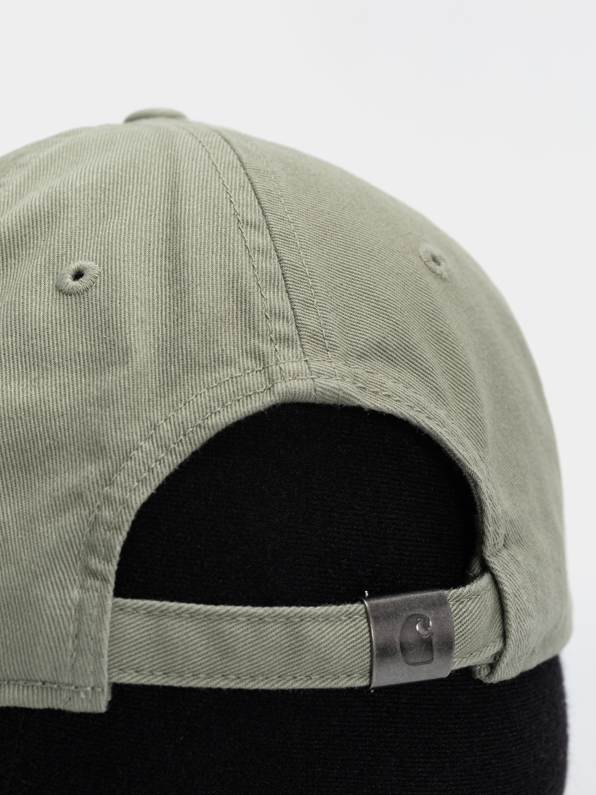 Carhartt WIP Madison Logo Cap (shady green/white)