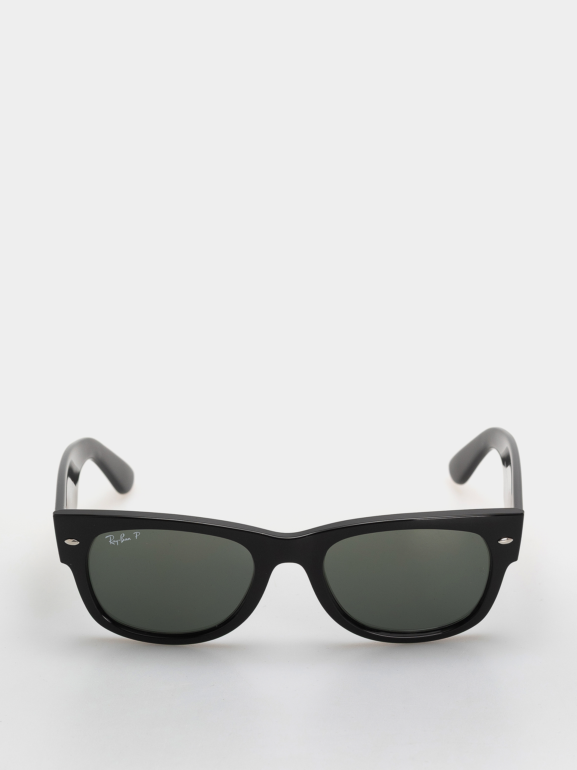 Ray-Ban Mega Wayfarer Ii Sonnenbrille (polerowany czarny/zielone z polaryzacją)
