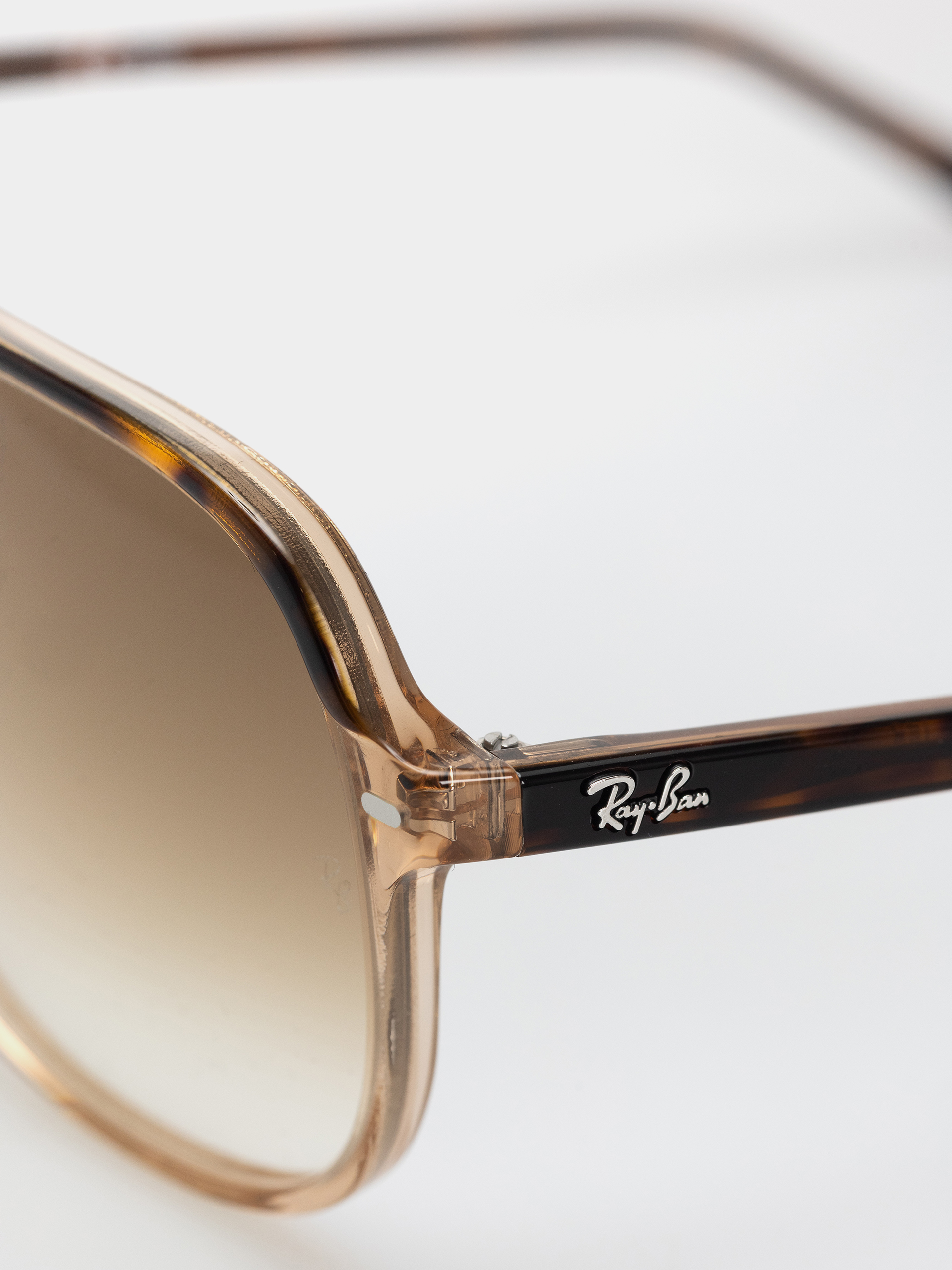 Ray-Ban Bill Sunglasses (polerowany hawana przezroczyste brązowe/jasnobrązowy gradalny)