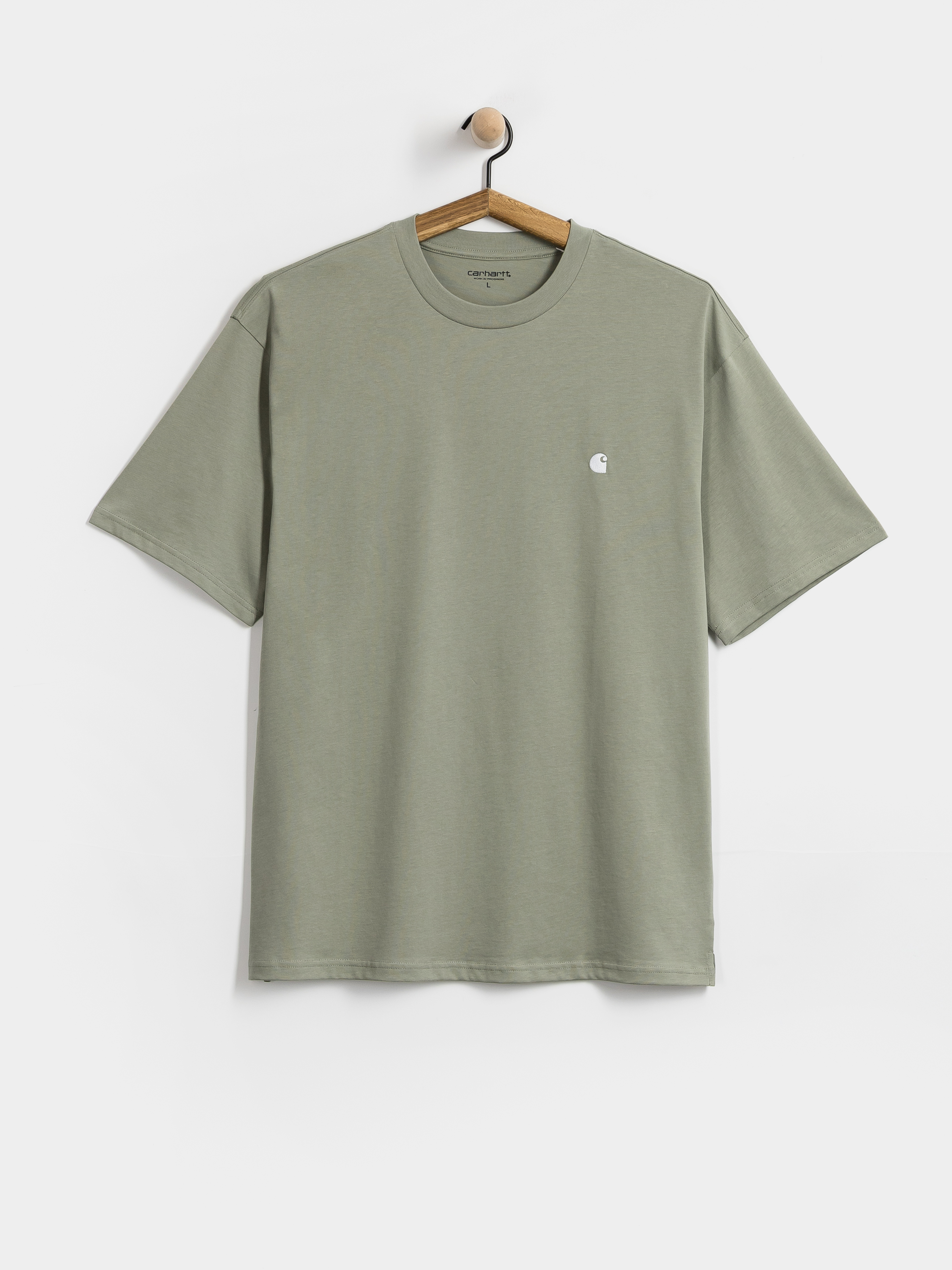 Carhartt WIP Madison T-Shirt (shady green/white)