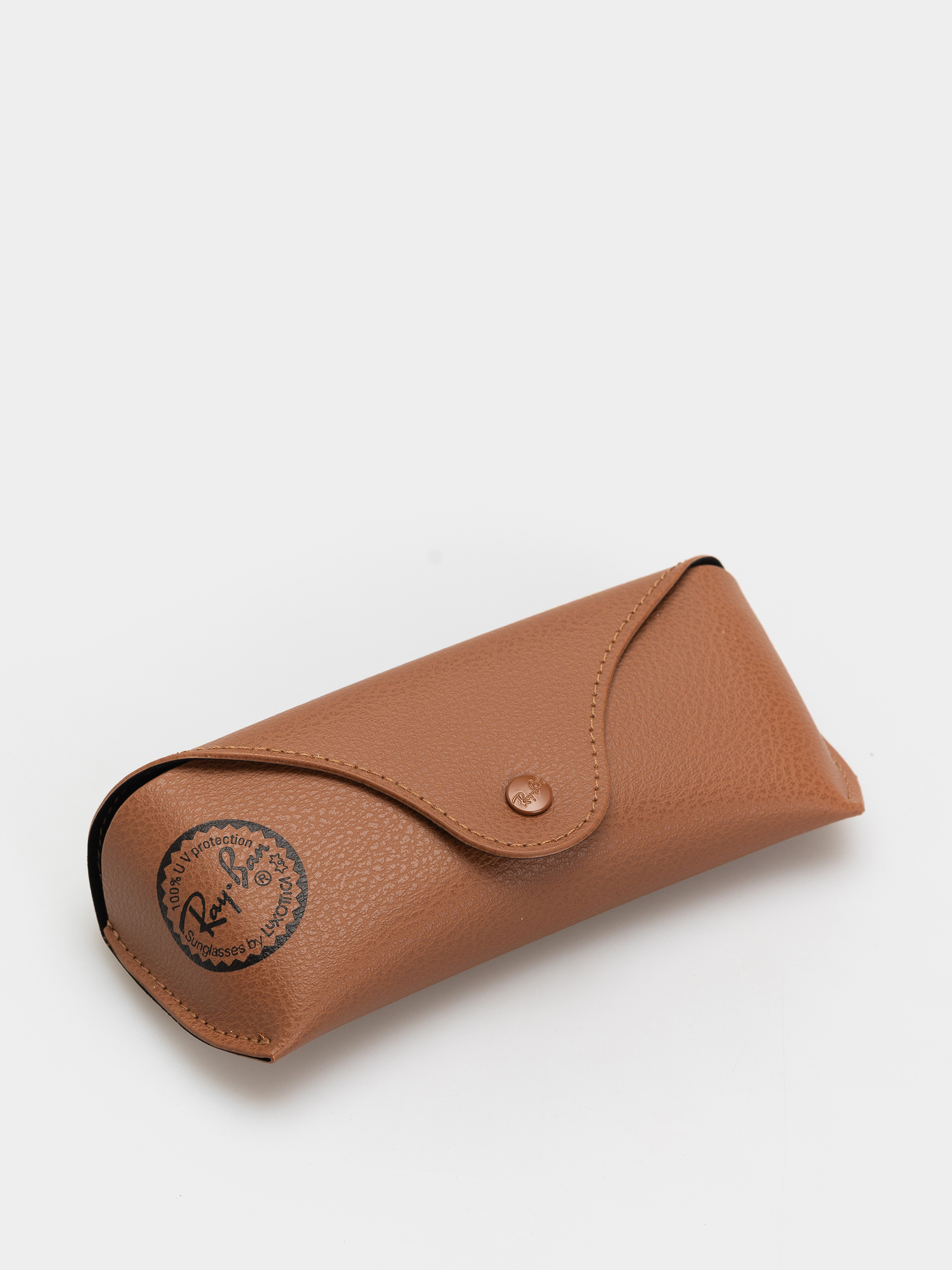 Ray-Ban Sonnenbrille Justin (matowy guma czarny/lustrzany niebieski)