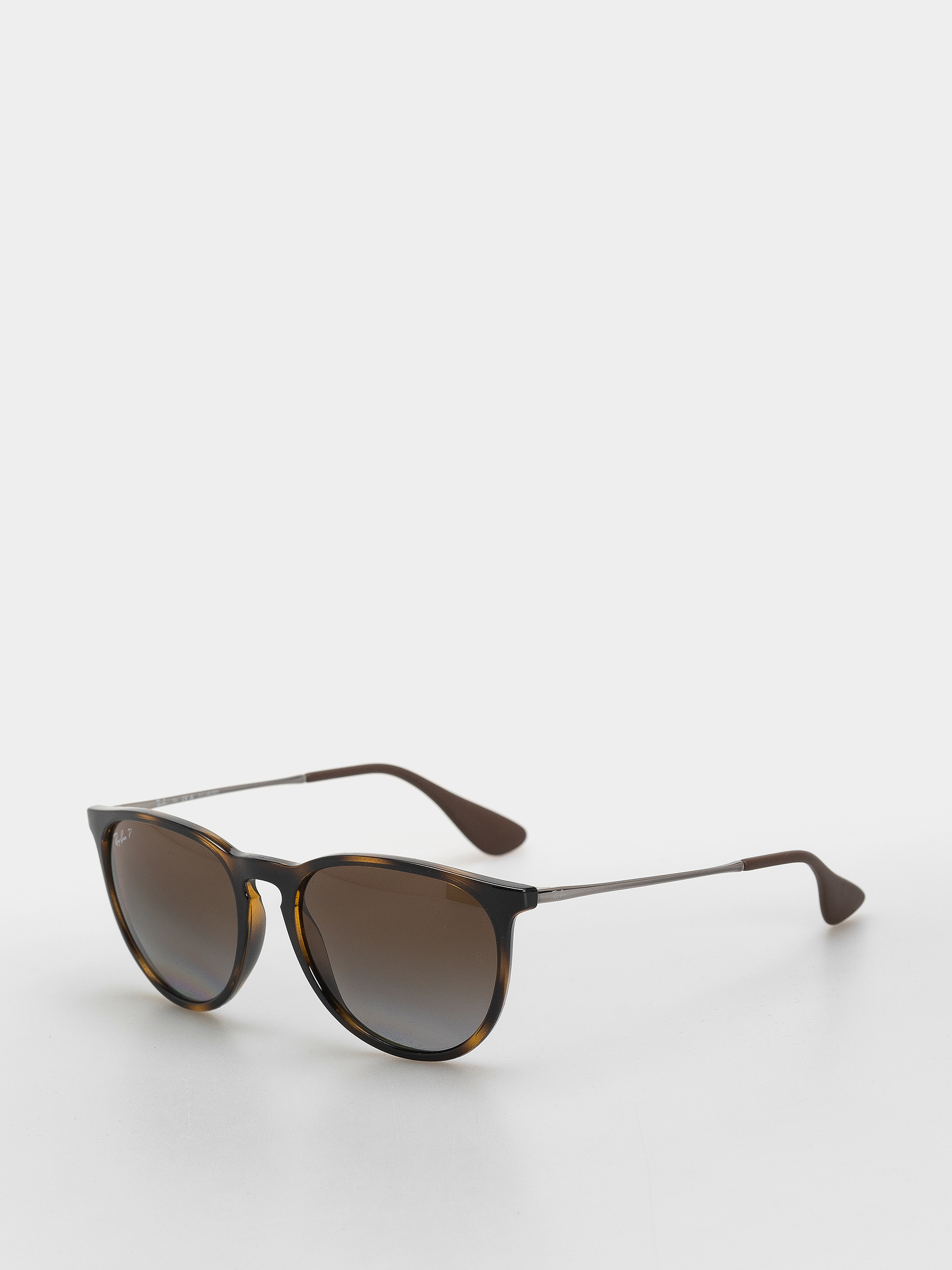 Ray-Ban Sonnenbrille Erika Classic (polerowany jasna havana/brązowe z polaryzacją)