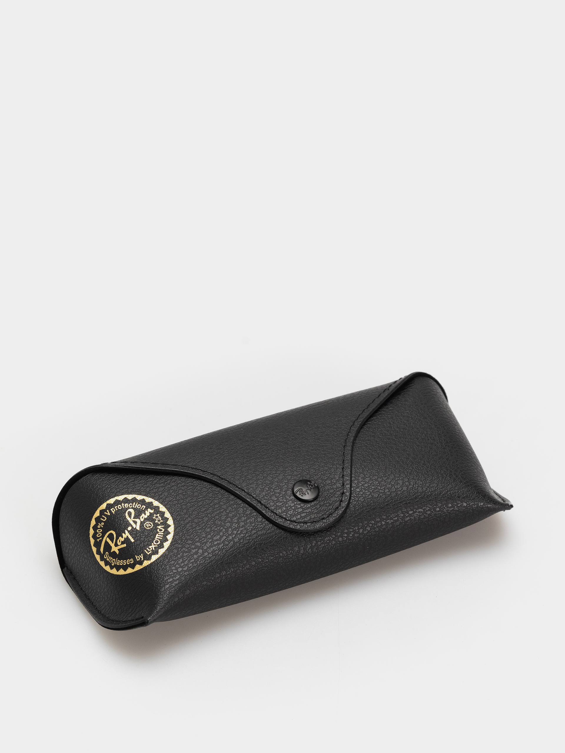 Ray-Ban Sonnenbrille Clubmaster Classic (polerowany czarny i złoty/zielony g-15 polaryzowany)