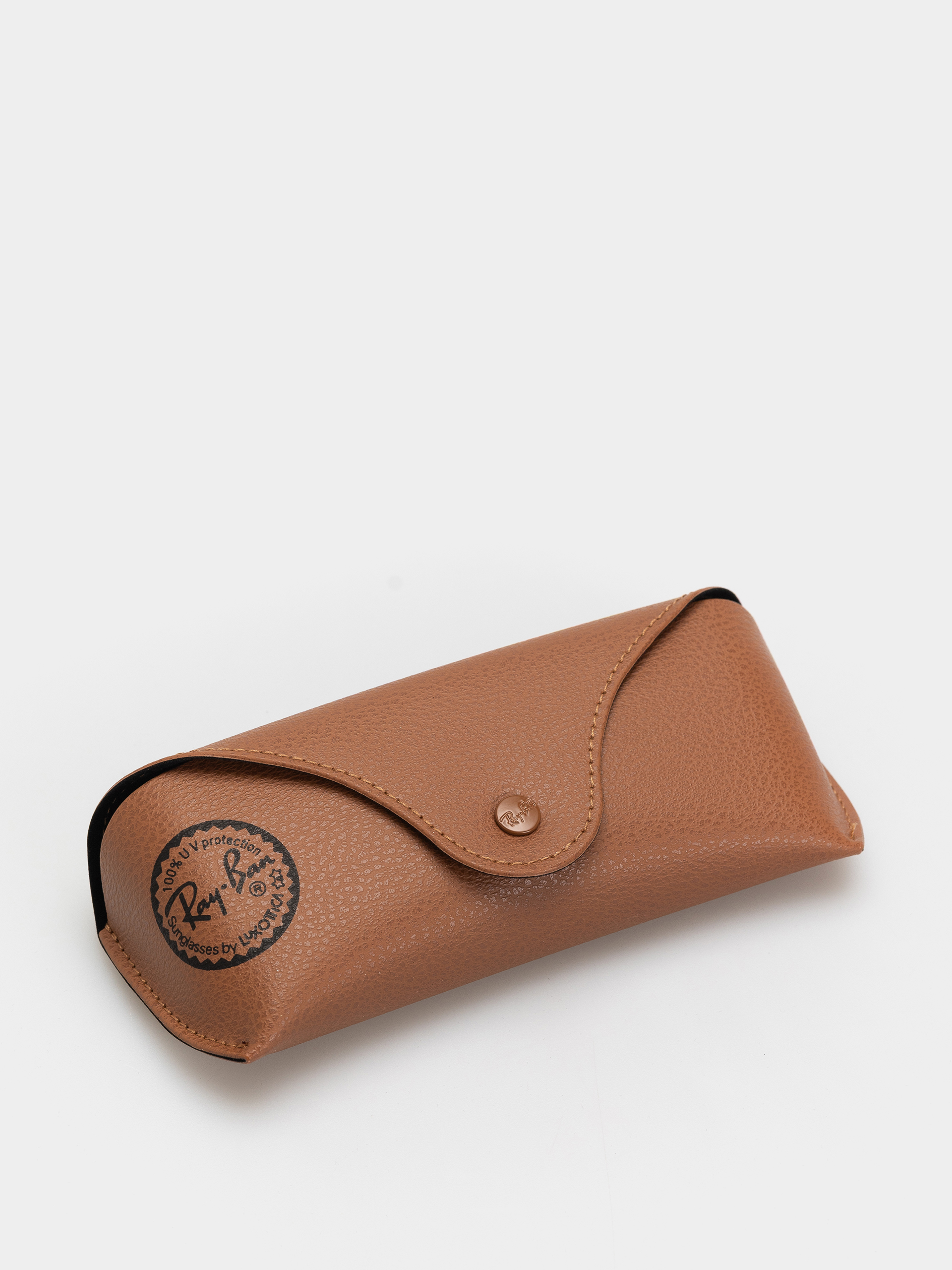 Ray-Ban Sonnenbrille Justin Classic (matowy guma czarny/polaryzacyjne jasnoszary)