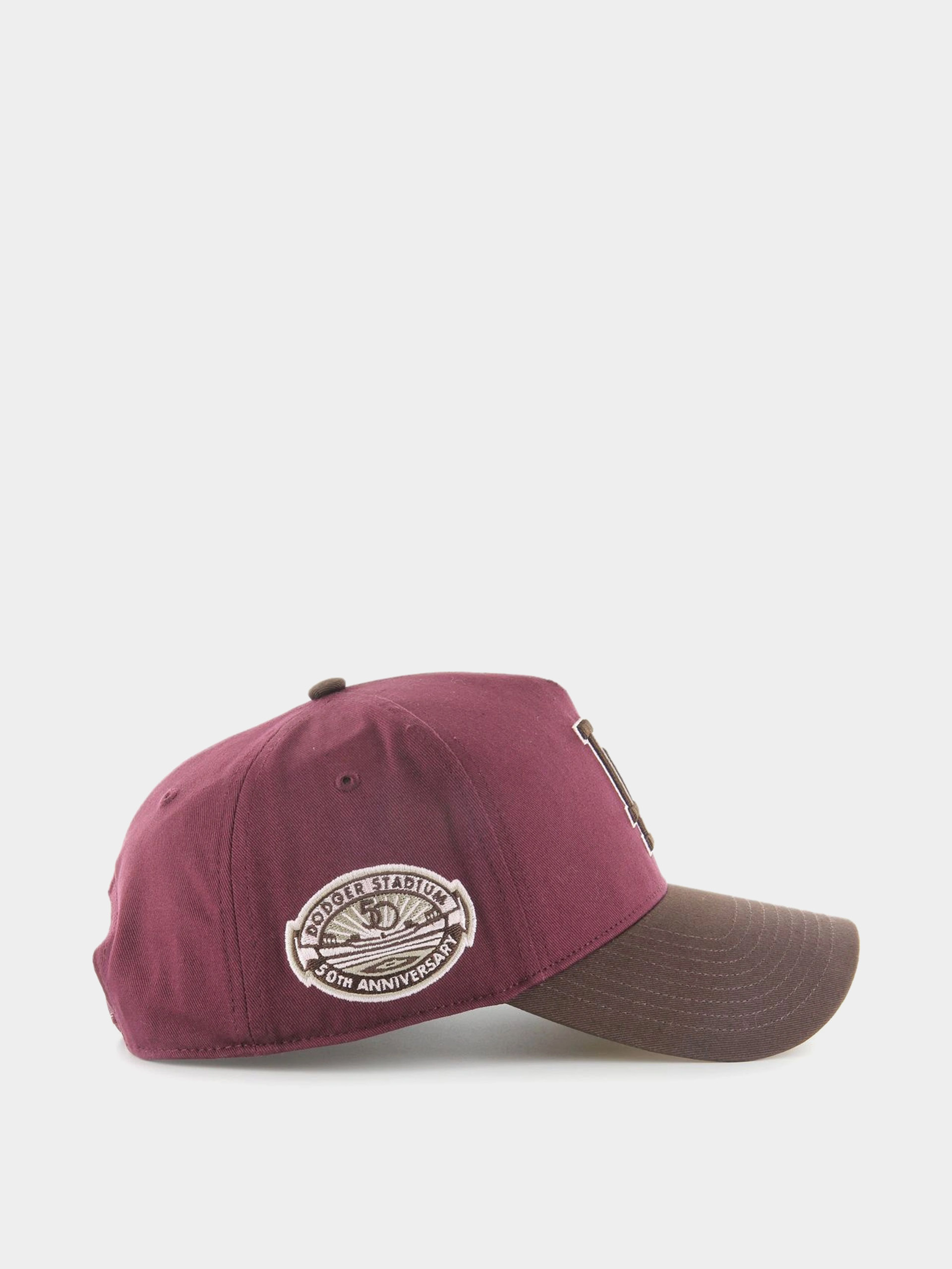 47 Brand Cap MLB Los Angeles Dodgers Sure Shot Cotton MVP (dark maroon)