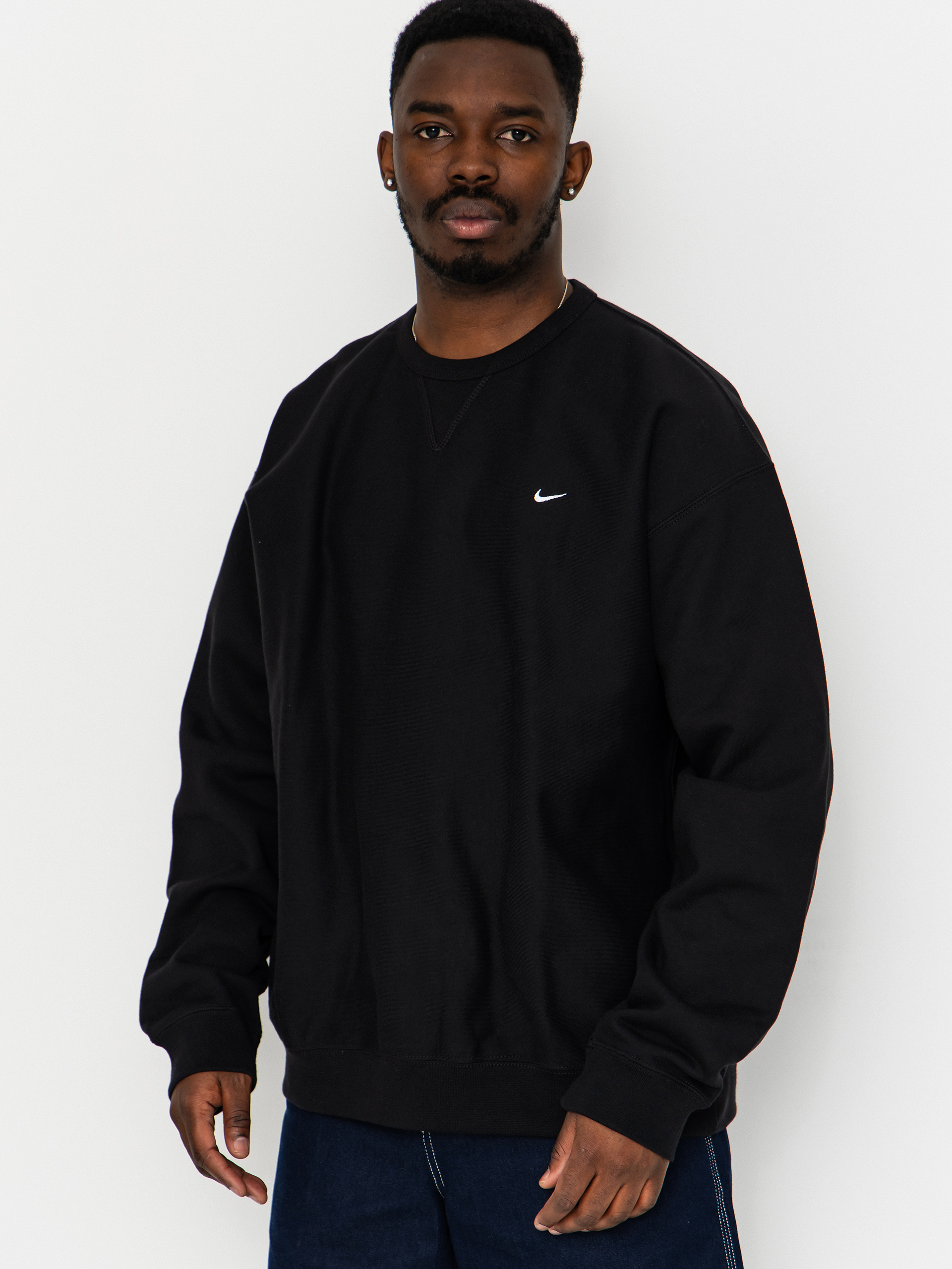 Nike SB Solo Swoosh Sweatshirt (black/white)
