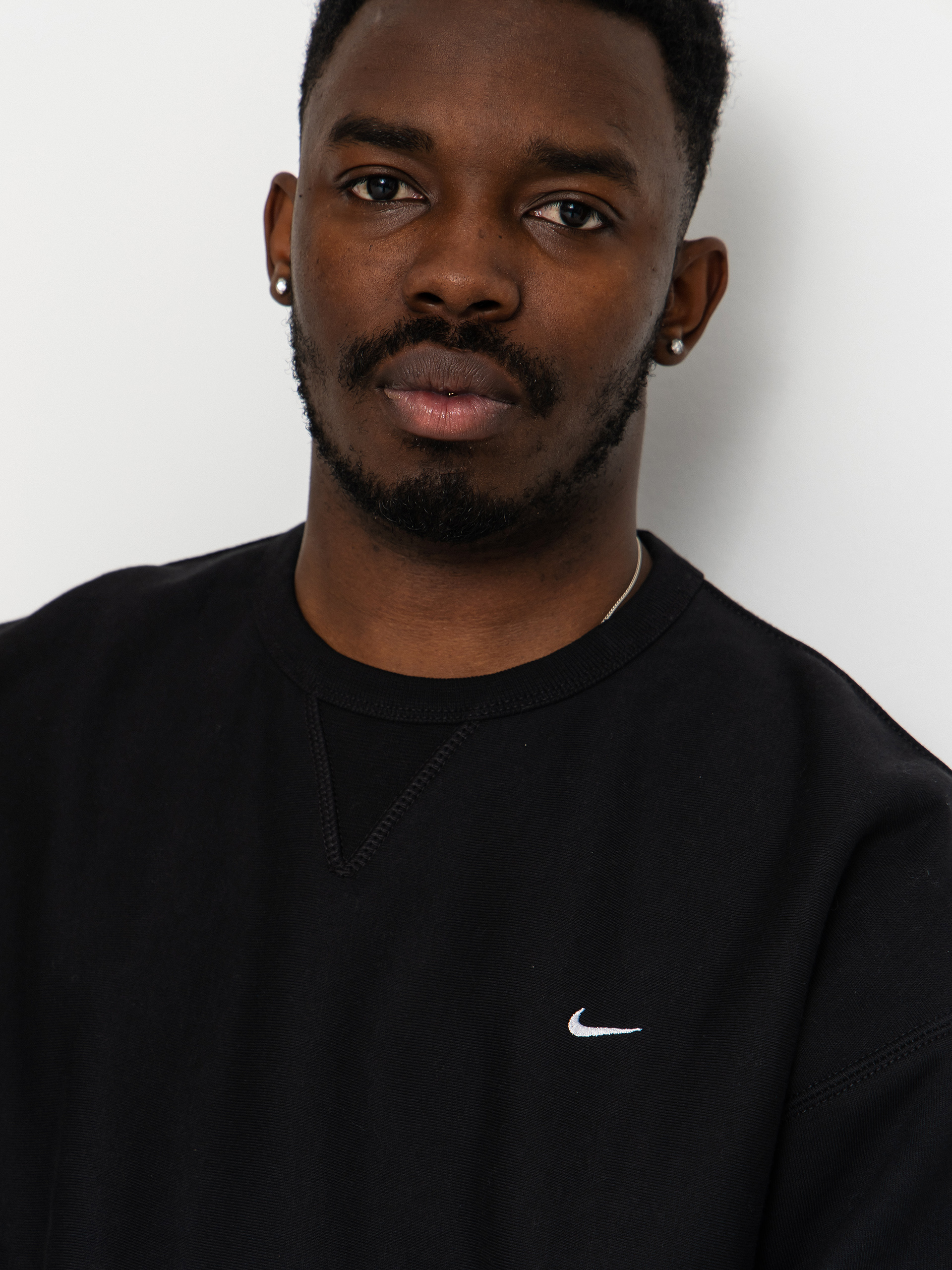 Nike SB Solo Swoosh Sweatshirt (black/white)