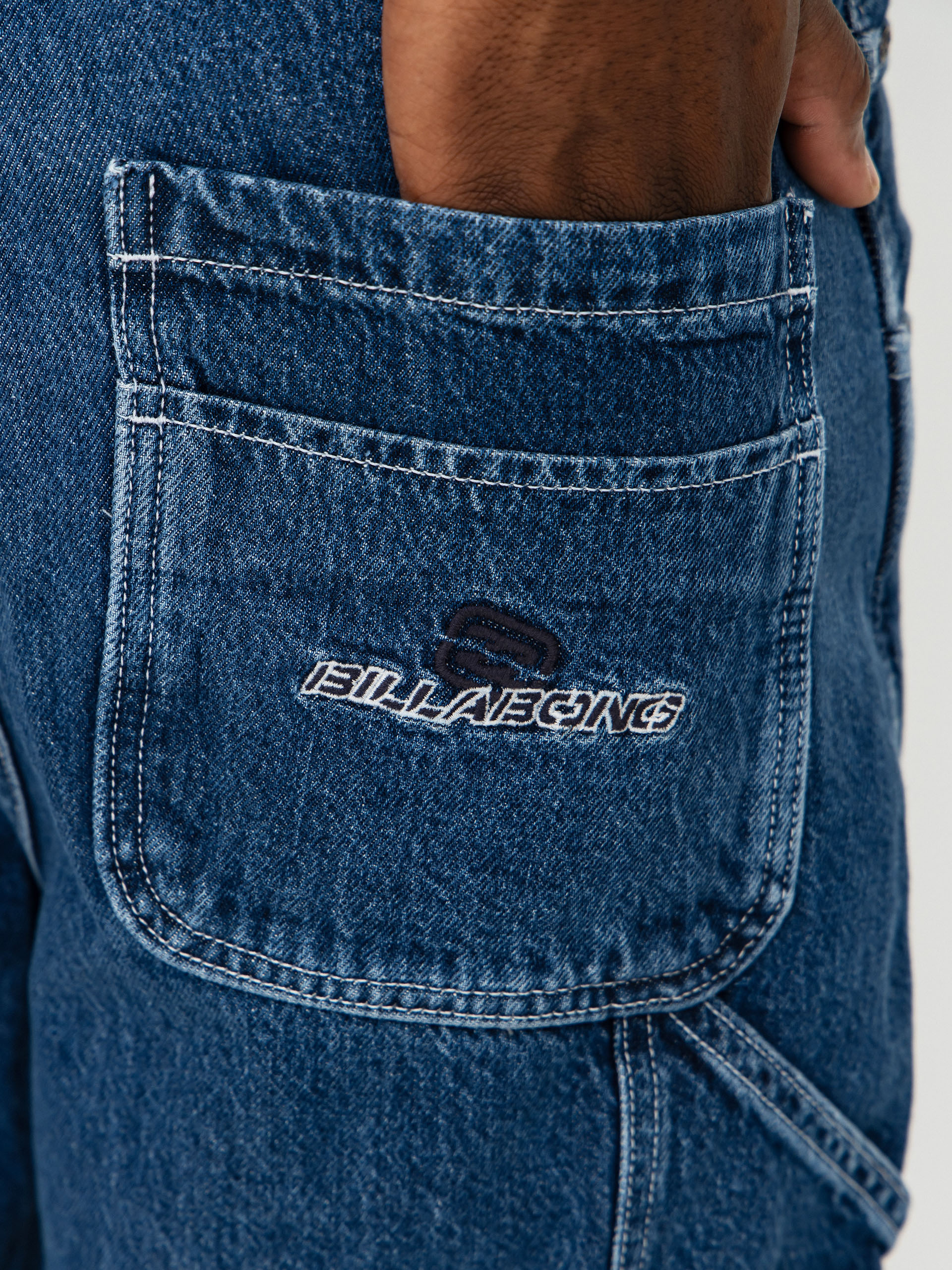 Billabong Bad Dog Workwear Denim Shorts (ocean wash)