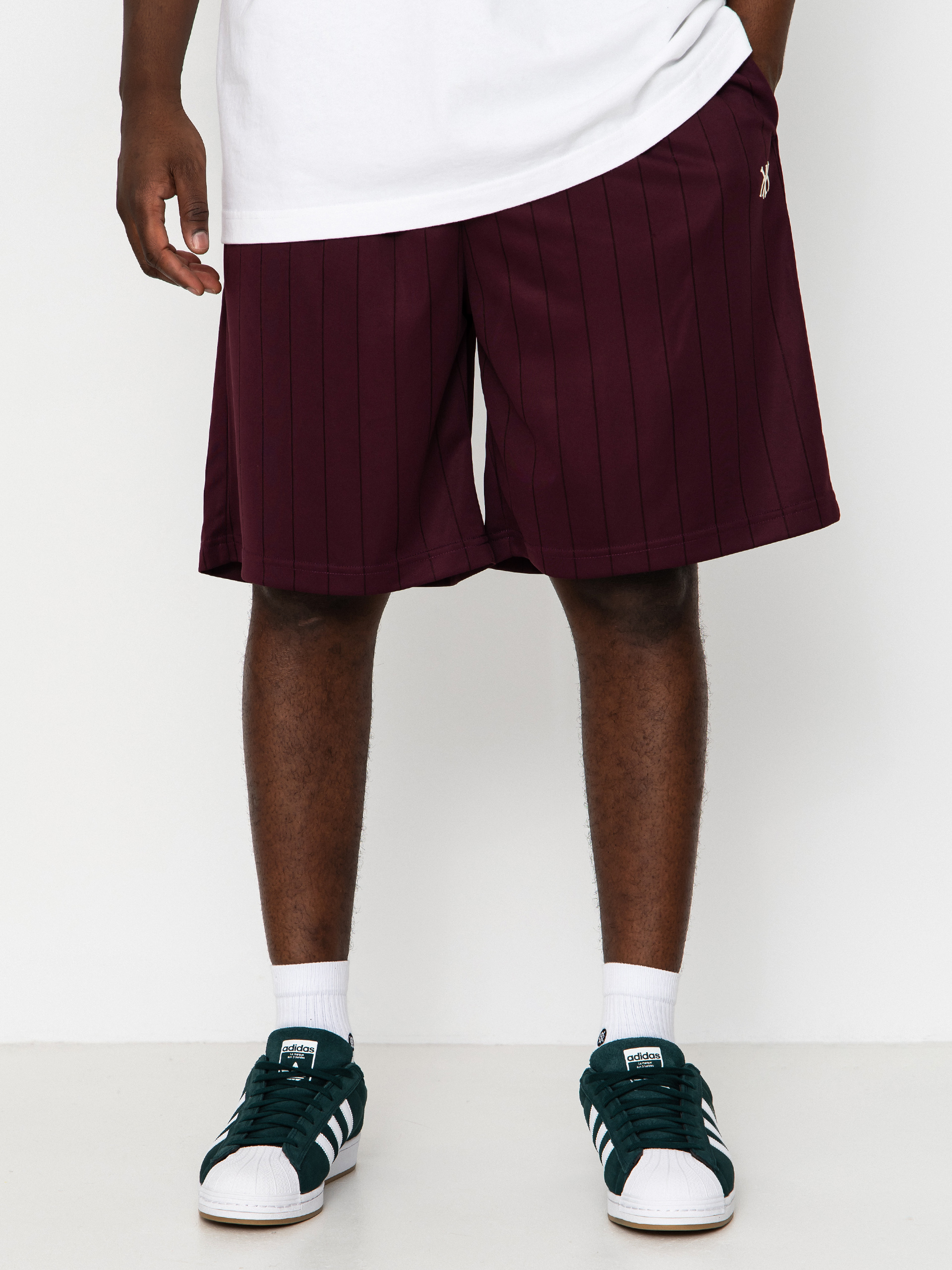 Karl Kani Insignia Shadow Pinstripe Soccer Shorts