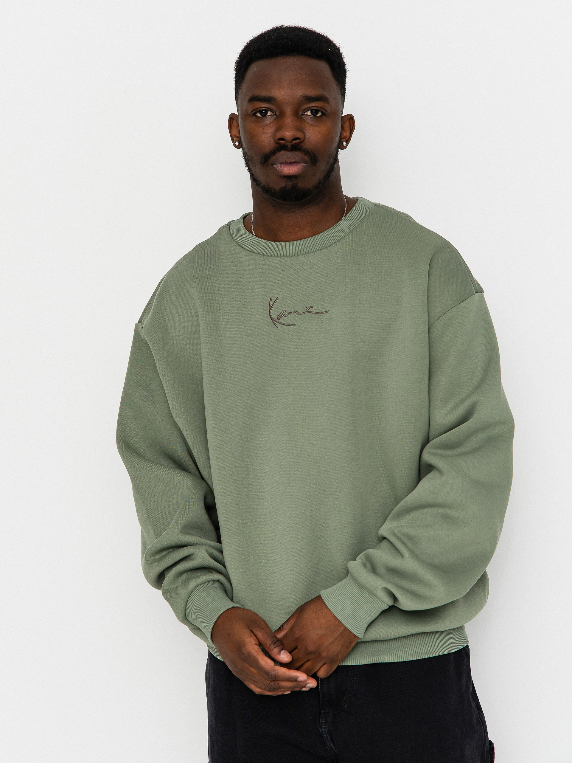 Karl Kani Small Signature Essential Sweatshirt (green)