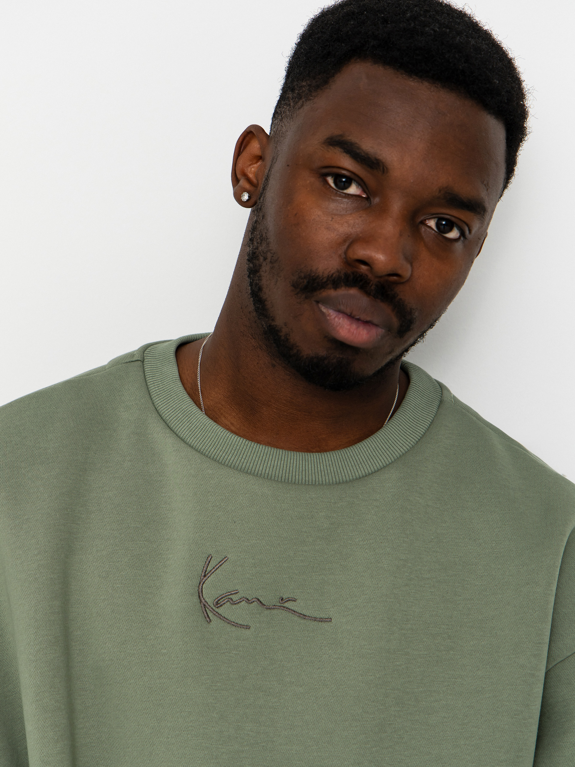 Karl Kani Small Signature Essential Sweatshirt (green)