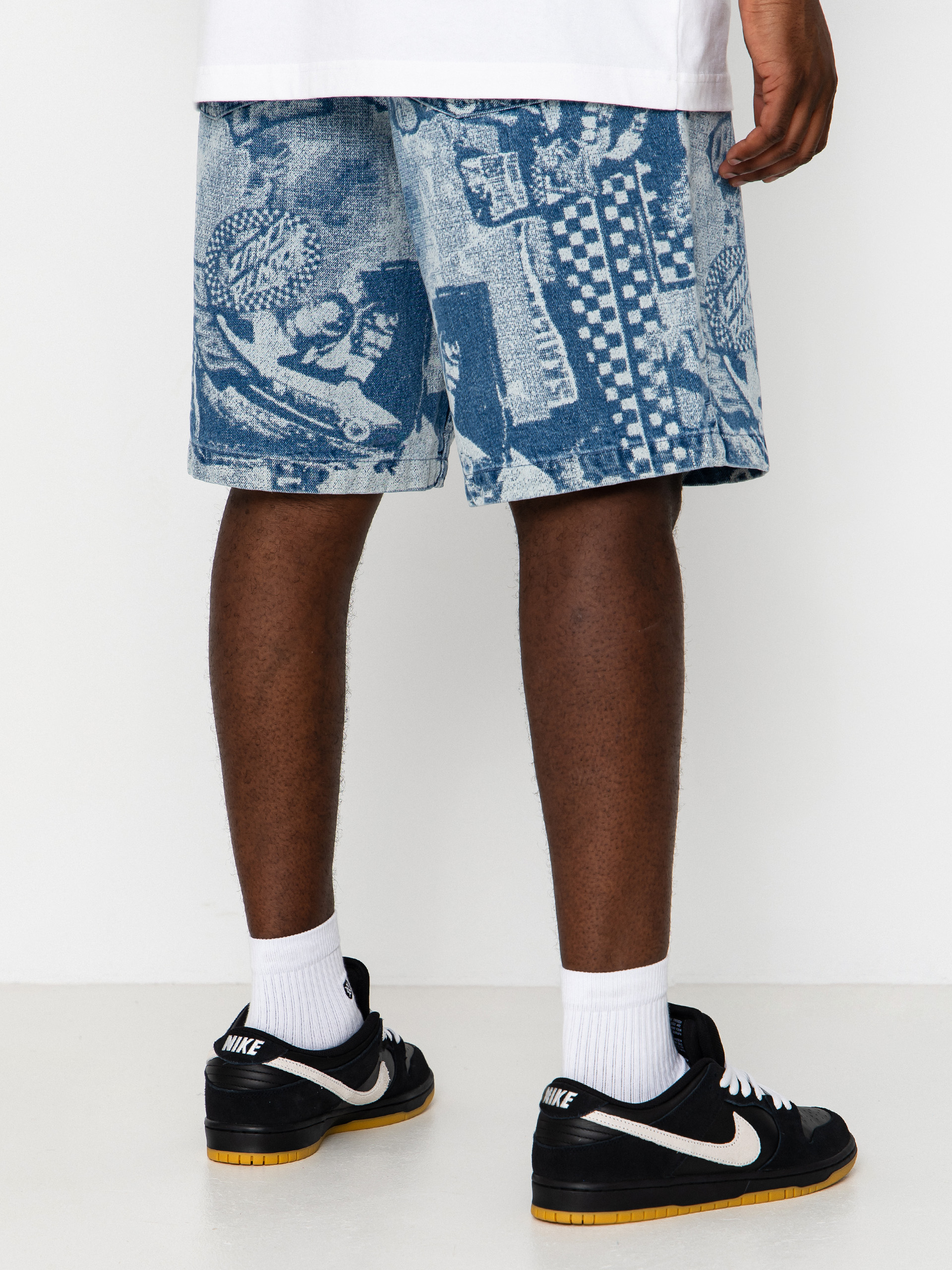 Santa Cruz Big Shorts (stonewash collage)