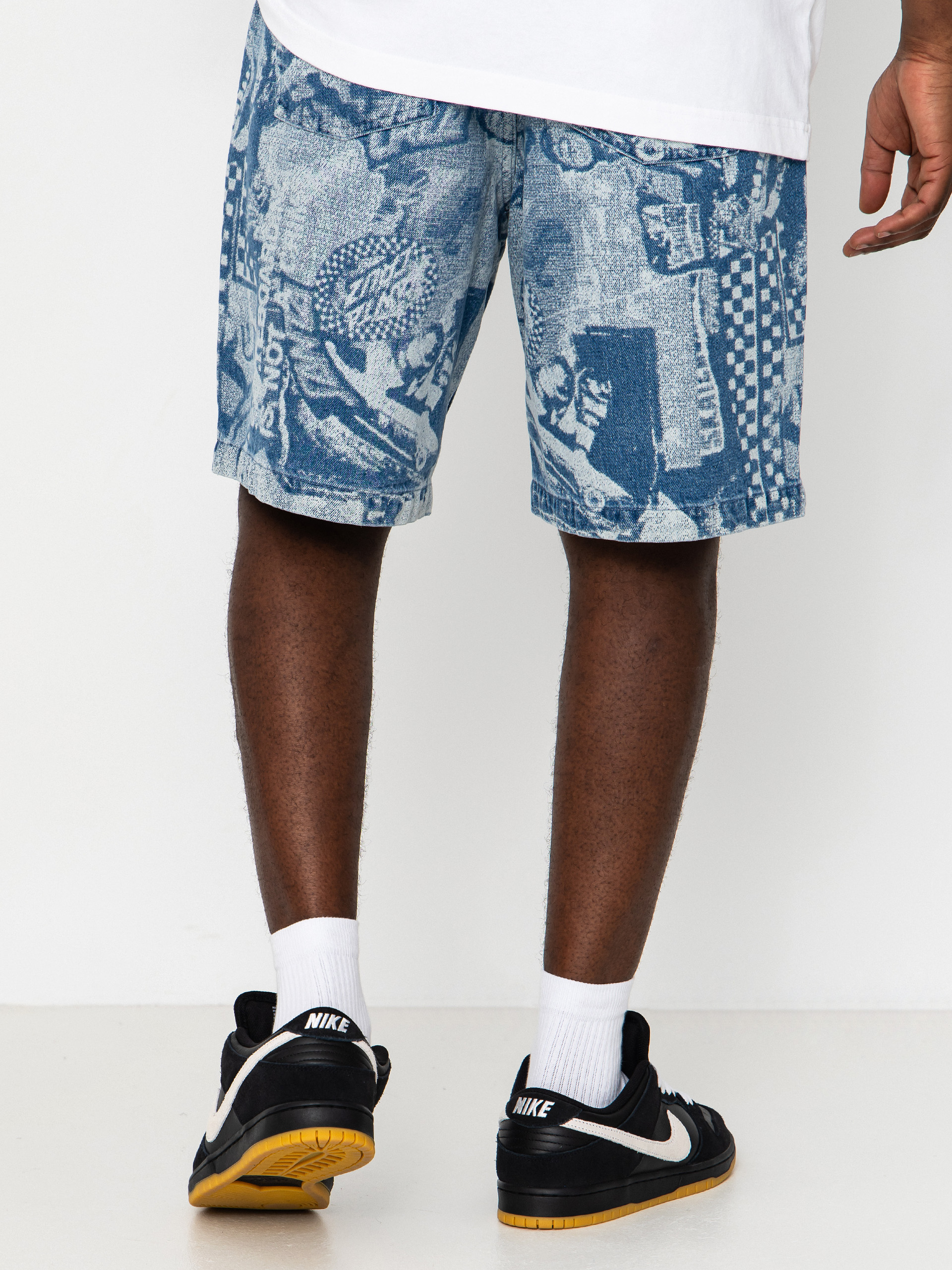 Santa Cruz Big Shorts (stonewash collage)