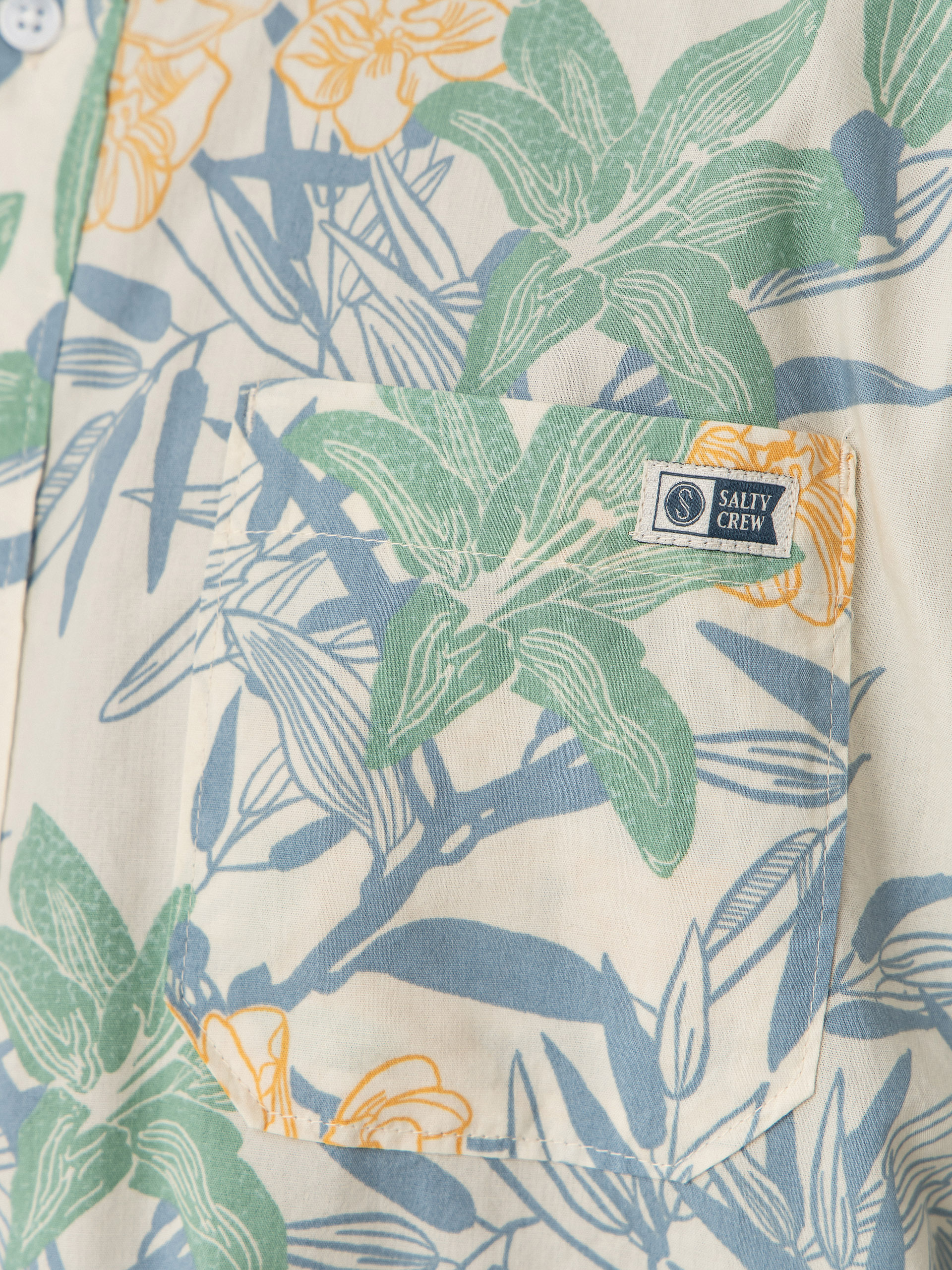 Salty Crew Crew Button Up Hemd (off white)