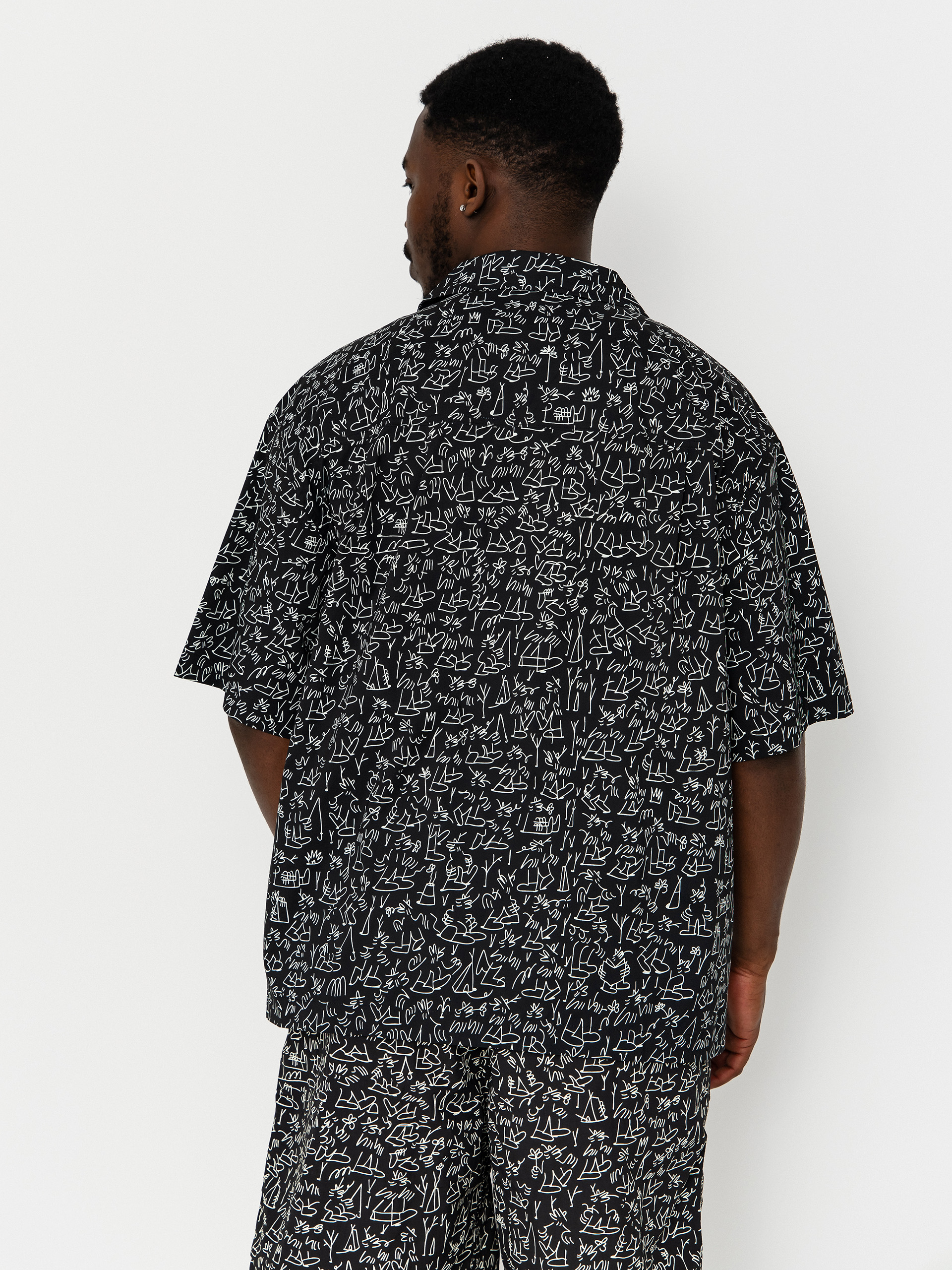 Salty Crew Fishcamp Shirt (lb black)