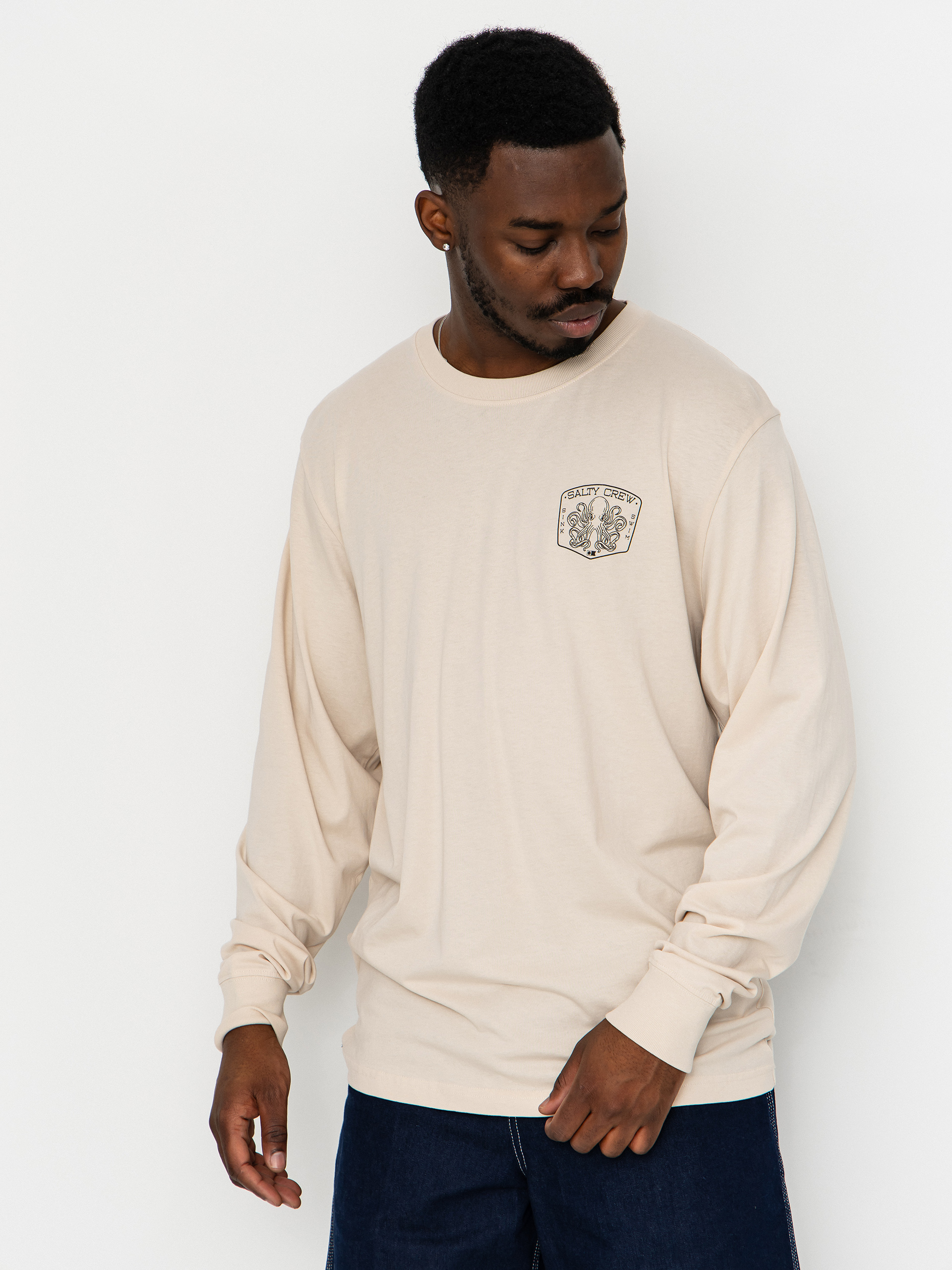 Salty Crew Longsleeve Tako Club (moonbeam)