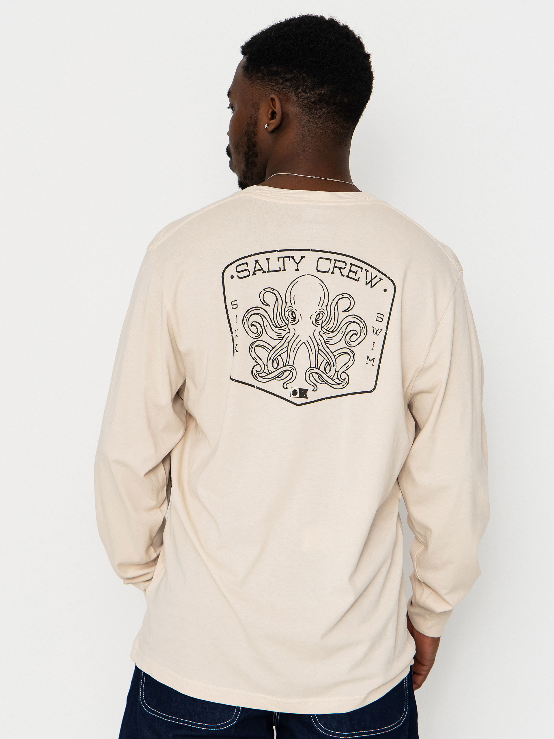Salty Crew Longsleeve Tako Club (moonbeam)