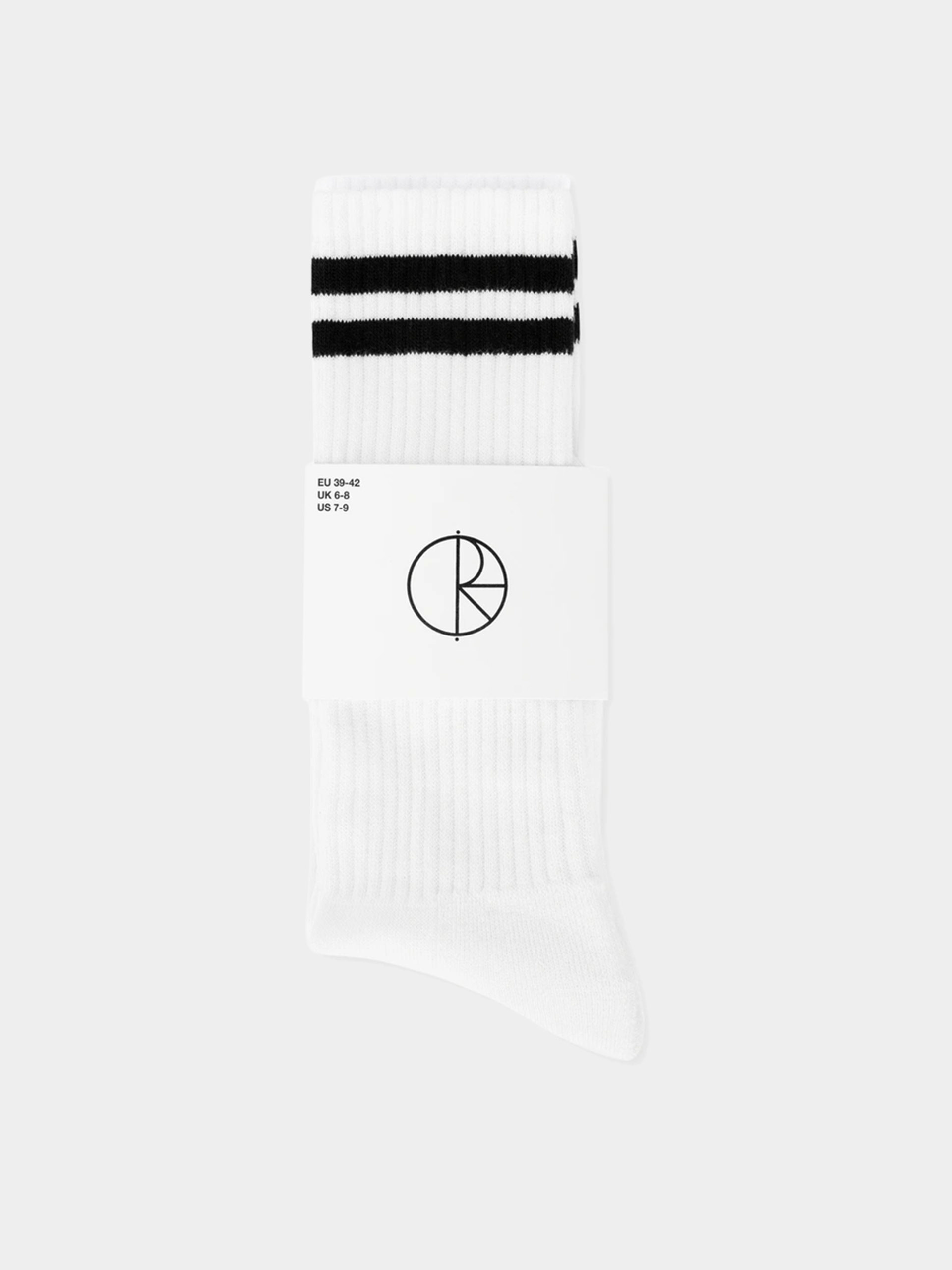 Polar Skate Socks Rib Long Easy Now (white)