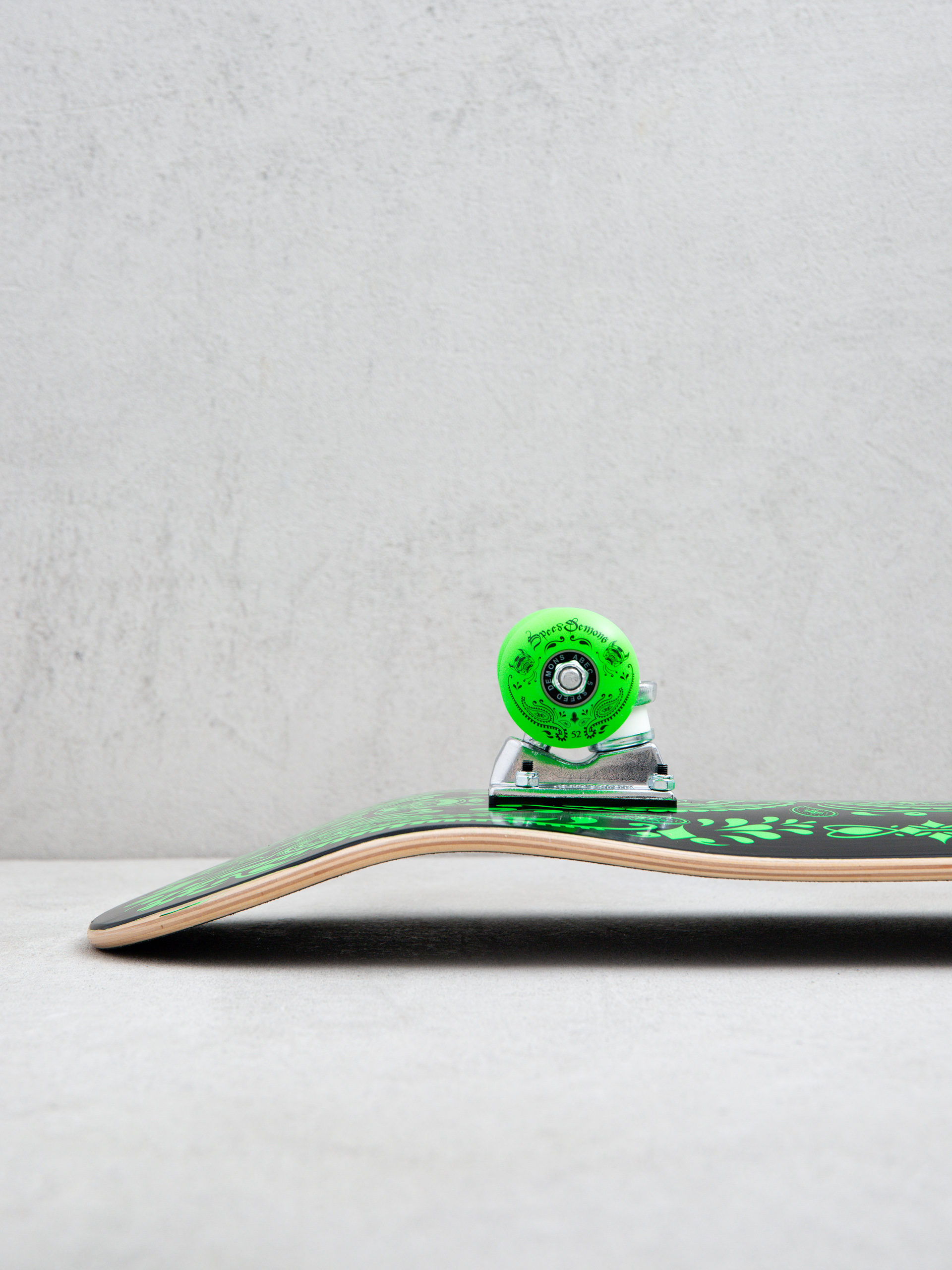 Speed Demons Skateboard Bandana (black/green)