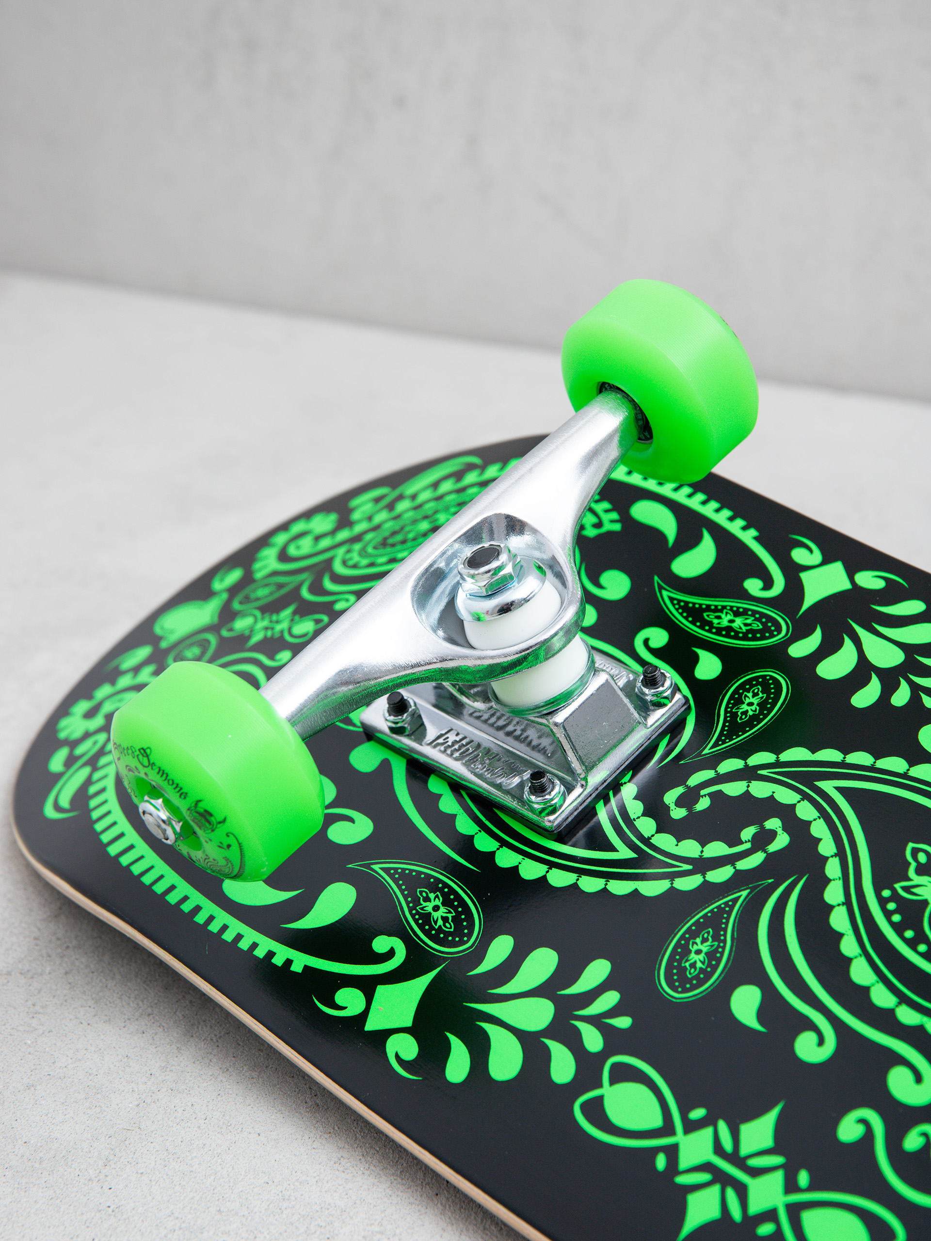 Speed Demons Skateboard Bandana (black/green)