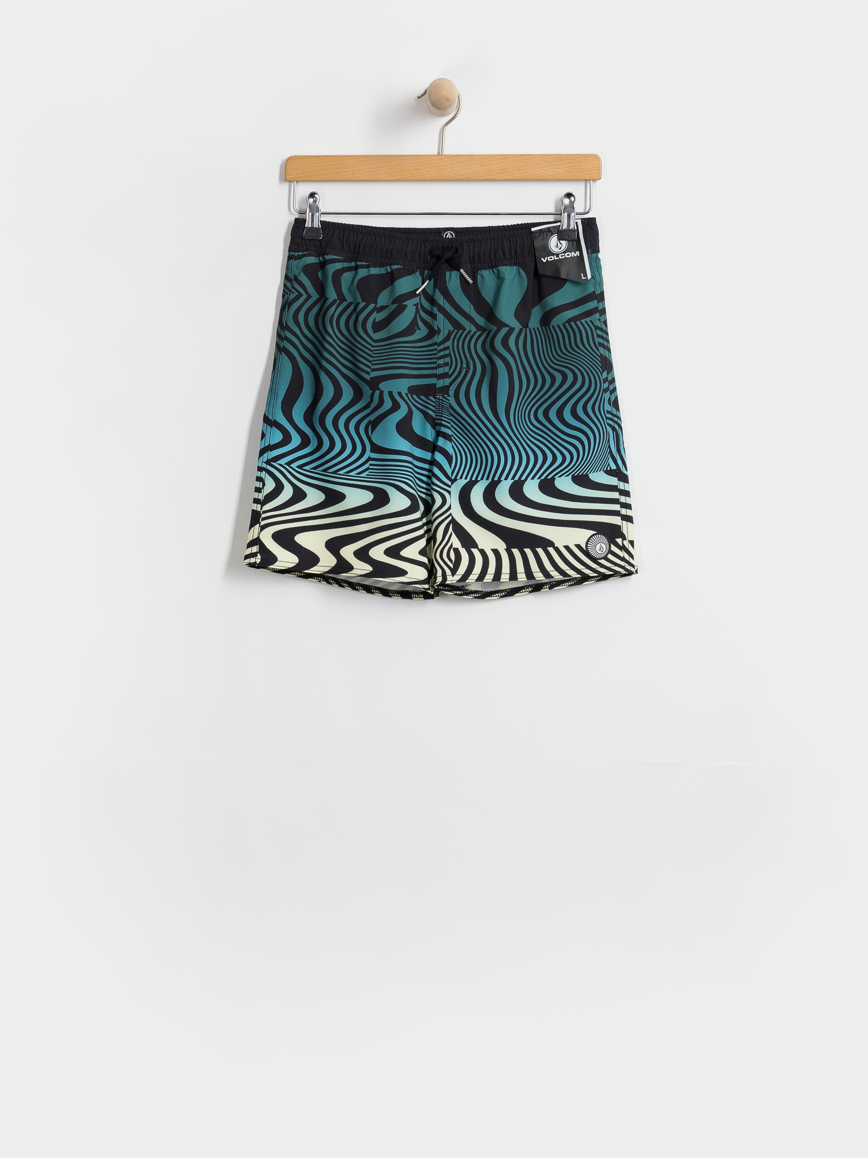 Volcom Shorts Lido Print Trunk JR (rifle green)